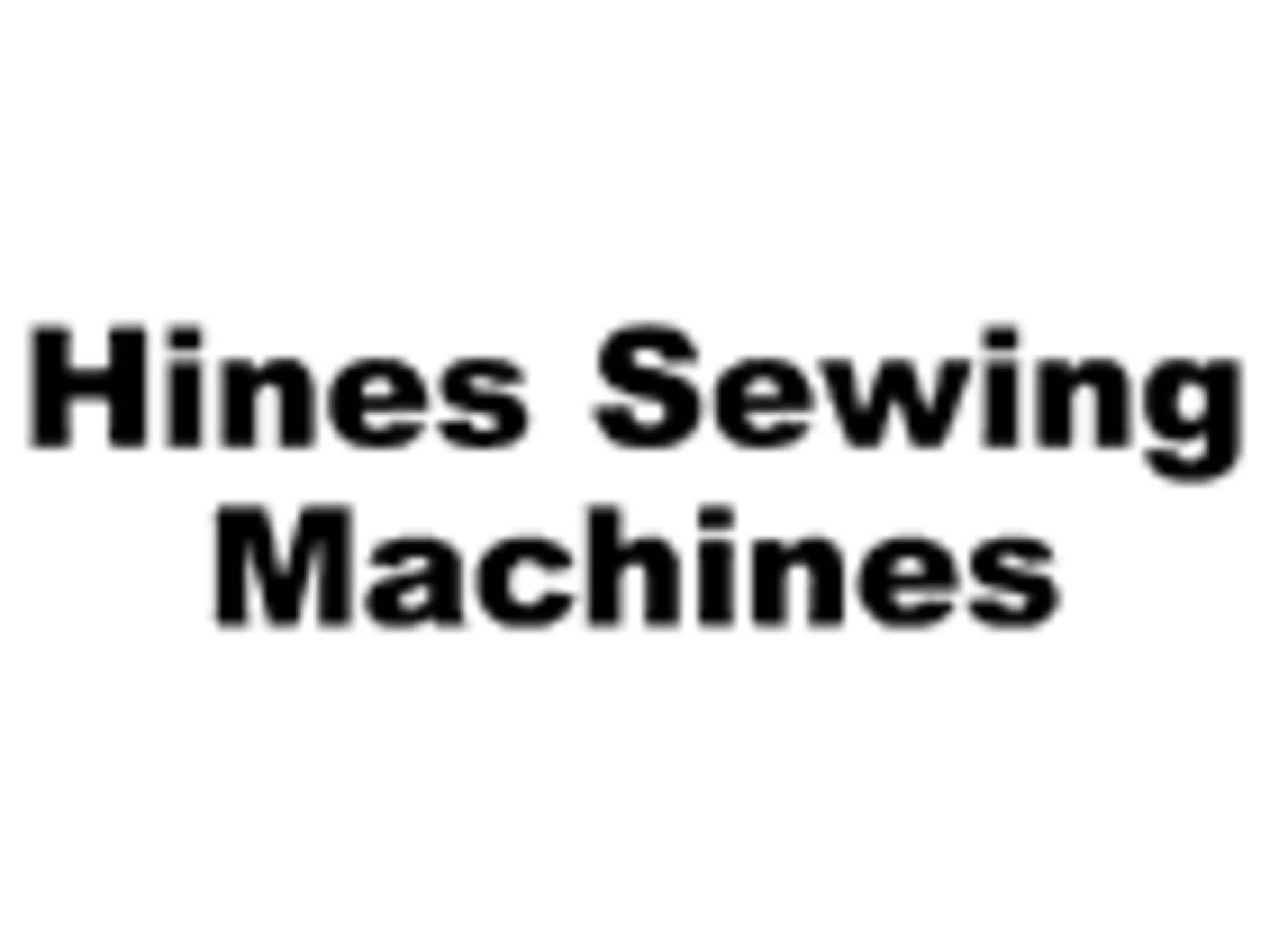 photo Hines Sewing Machines