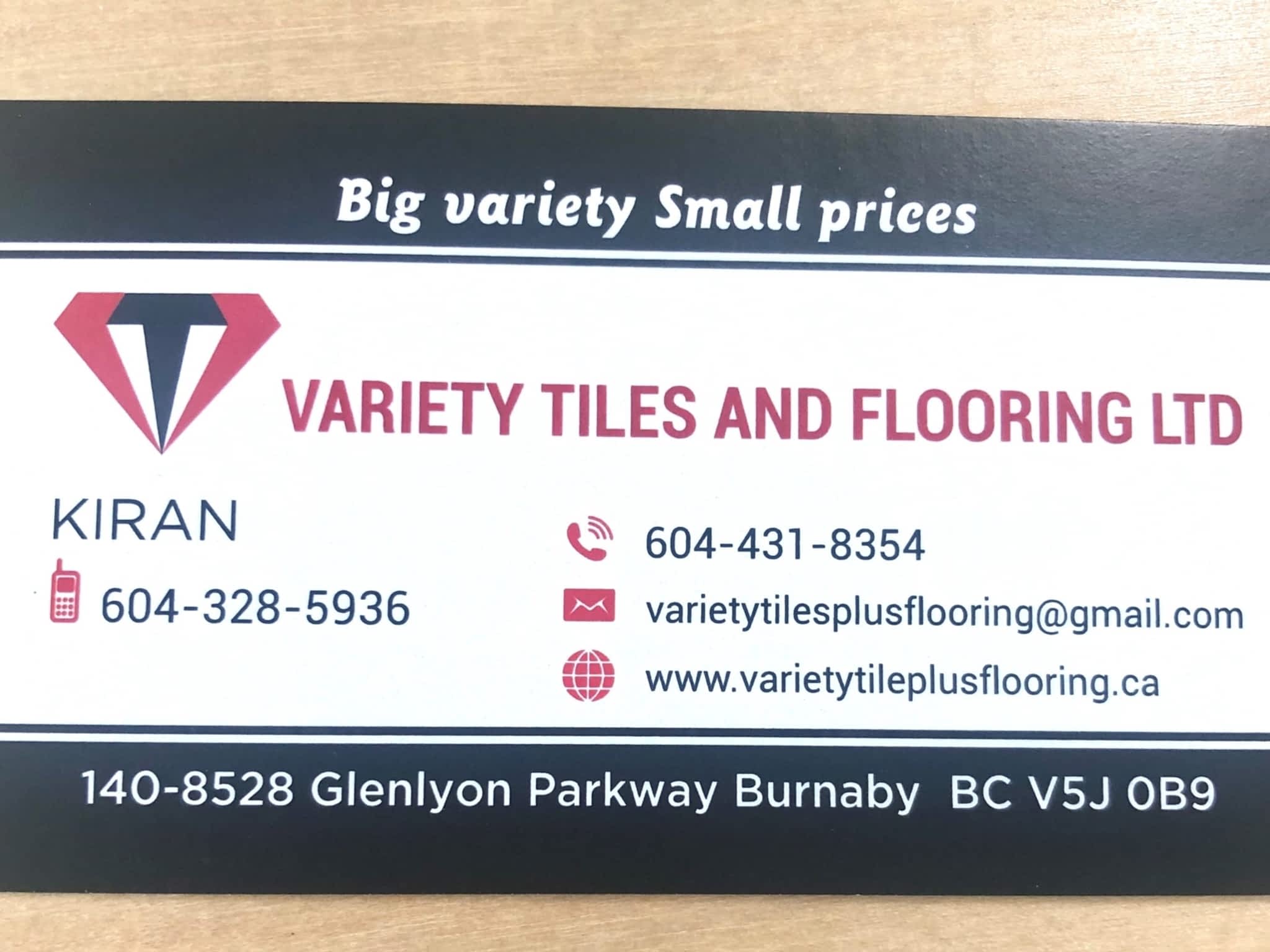 photo Variety Tiles + Flooring Ltd