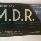 Entreprises MDR Inc. - Maçons et entrepreneurs en briquetage