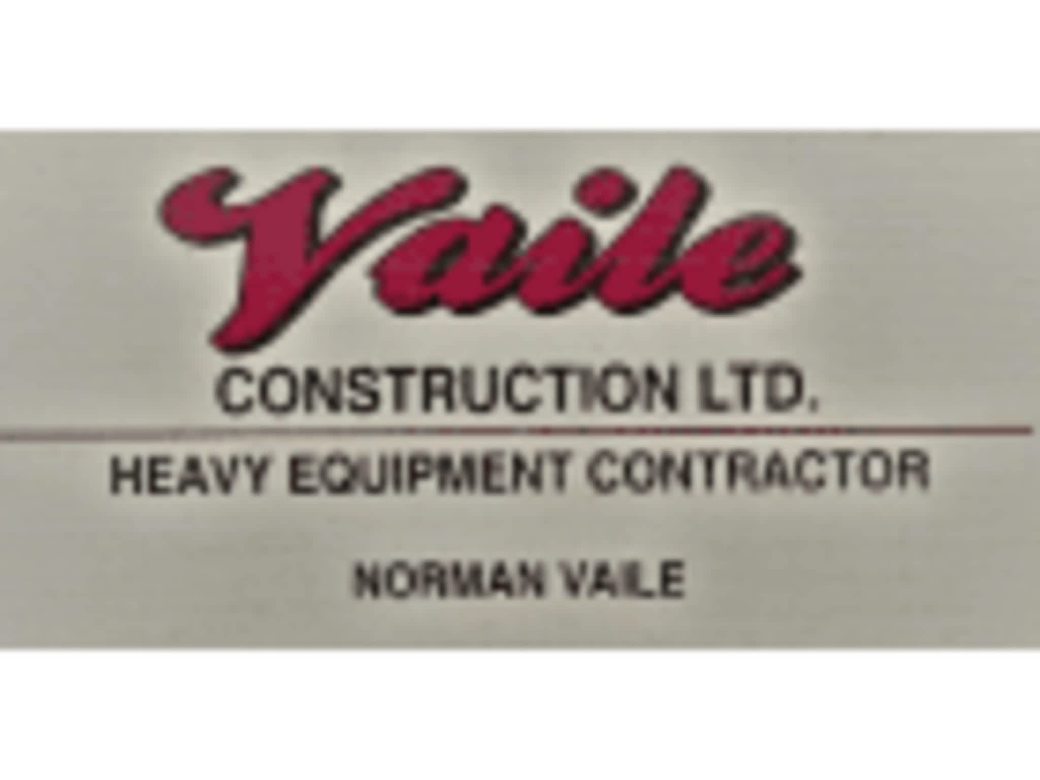 photo Vaile Construction Ltd