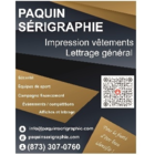Paquin Sérigraphie - Promotional Products