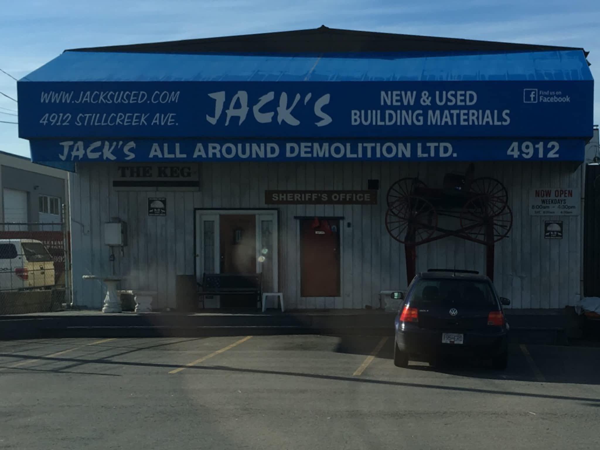 photo Jack's New & Used Building Materials Ltd