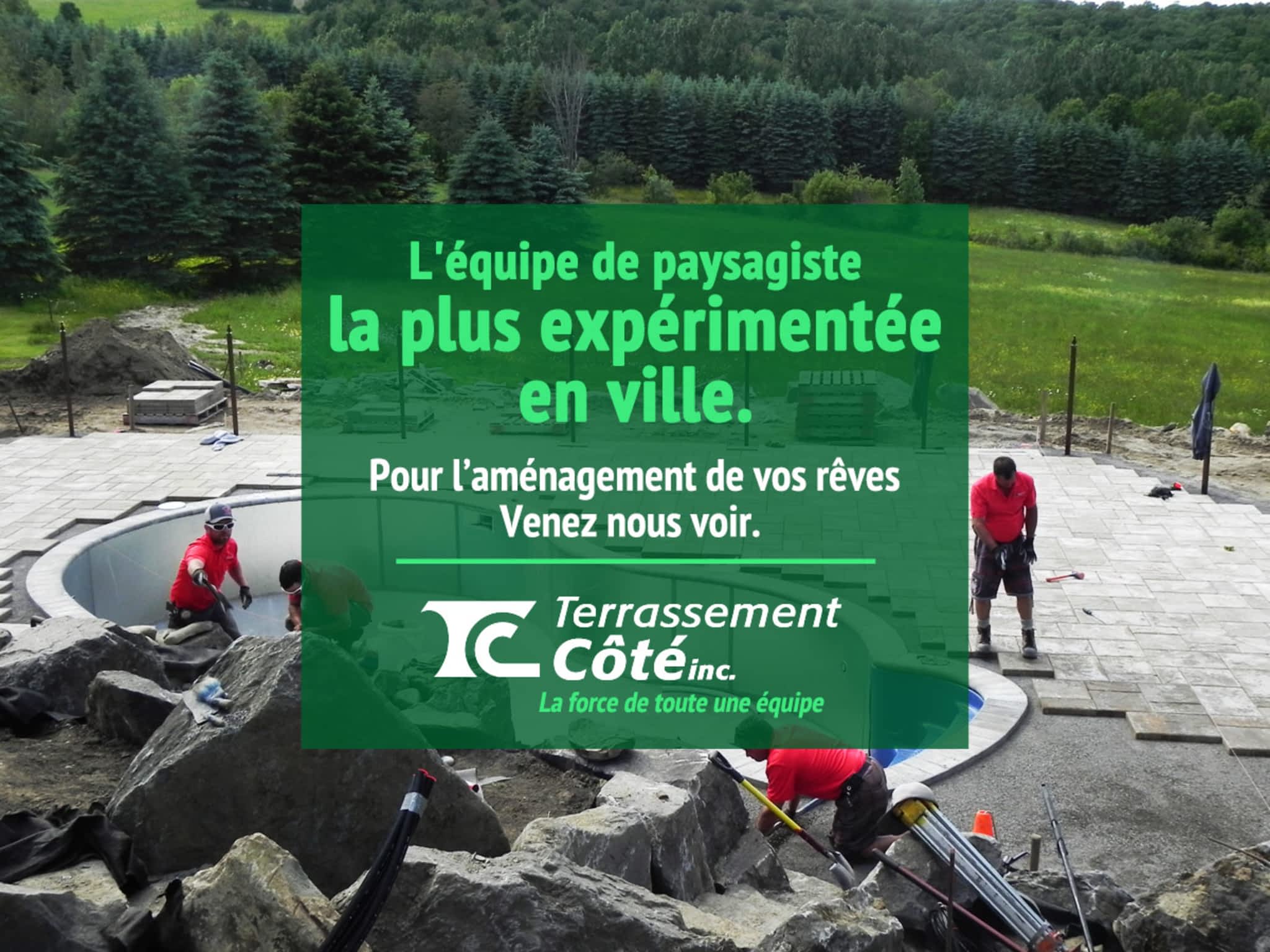 photo Terrassement Côté Inc