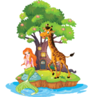 Garderie Girafes et Sirènes - Logo