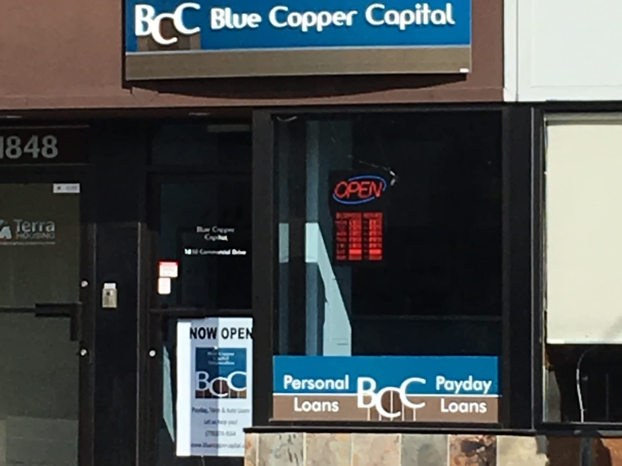 photo Blue Copper Capital Corp