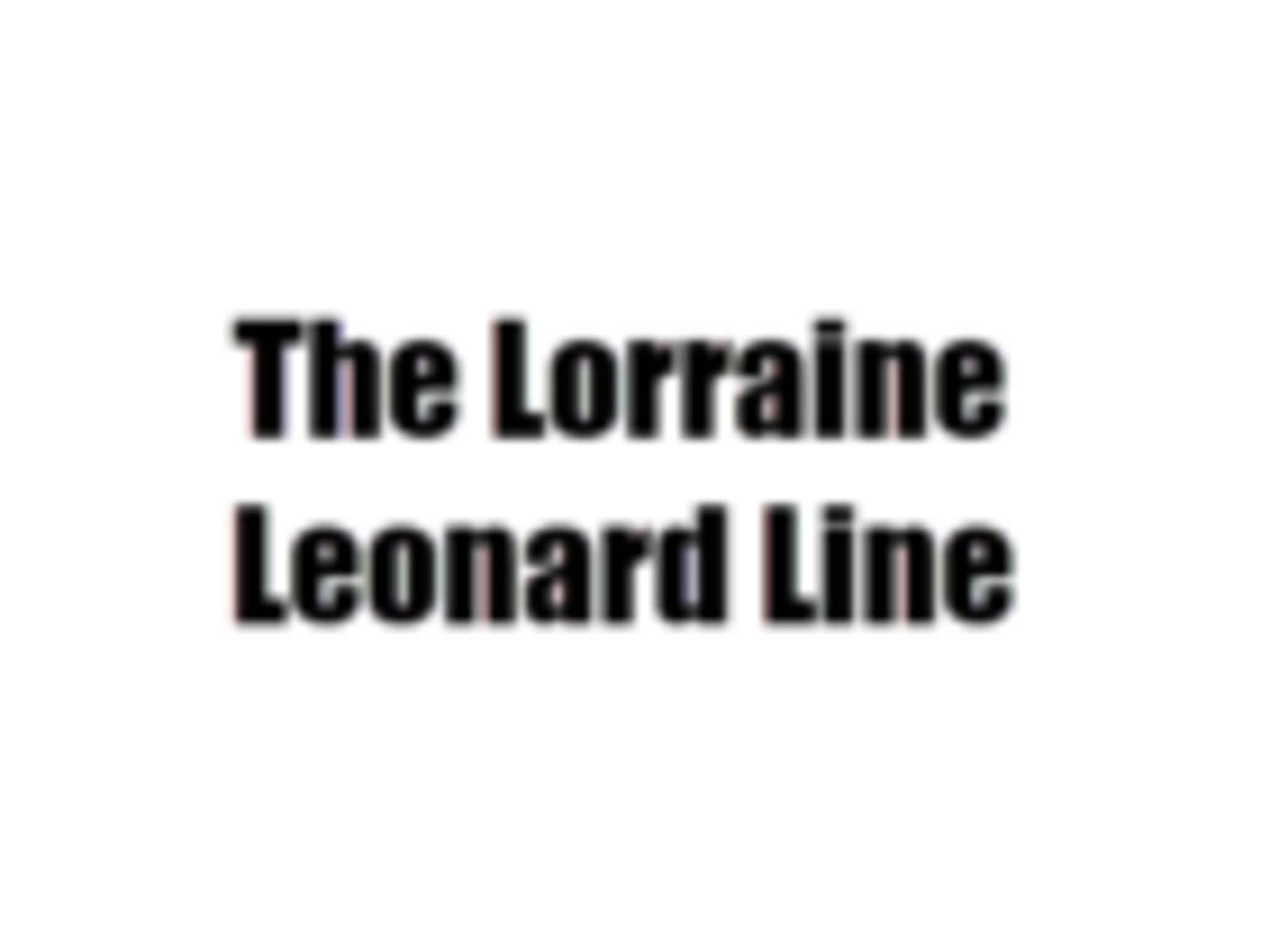 photo The Lorraine Leonard Line