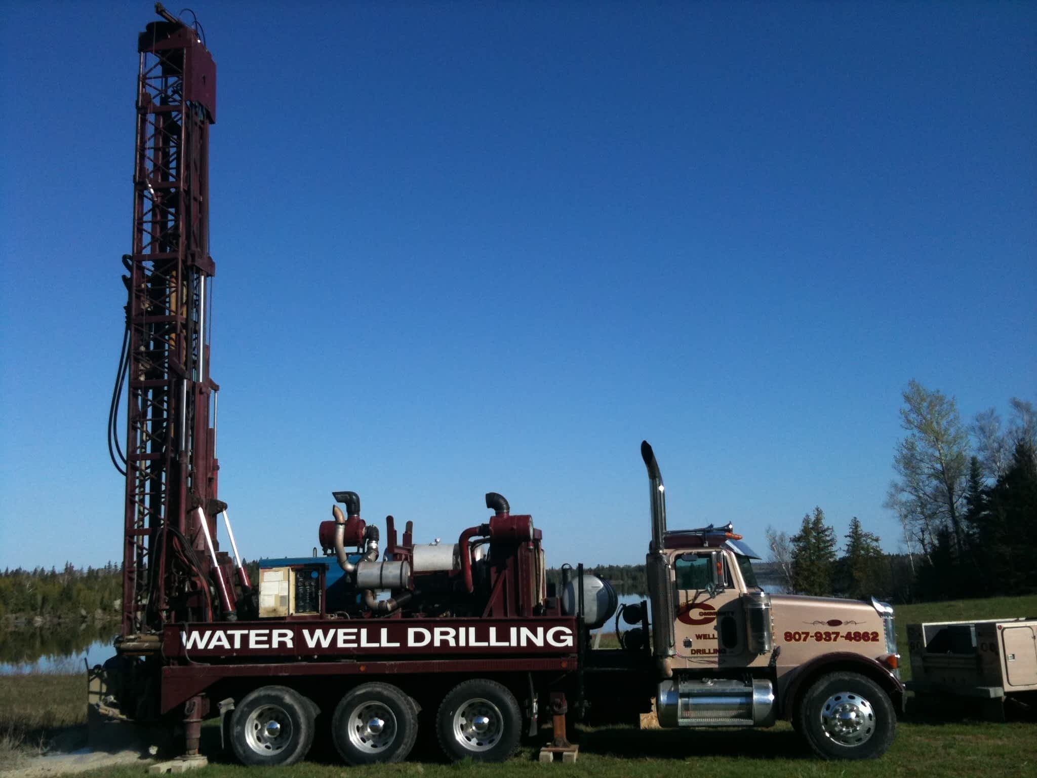 photo Wolframes Community Well Drilling