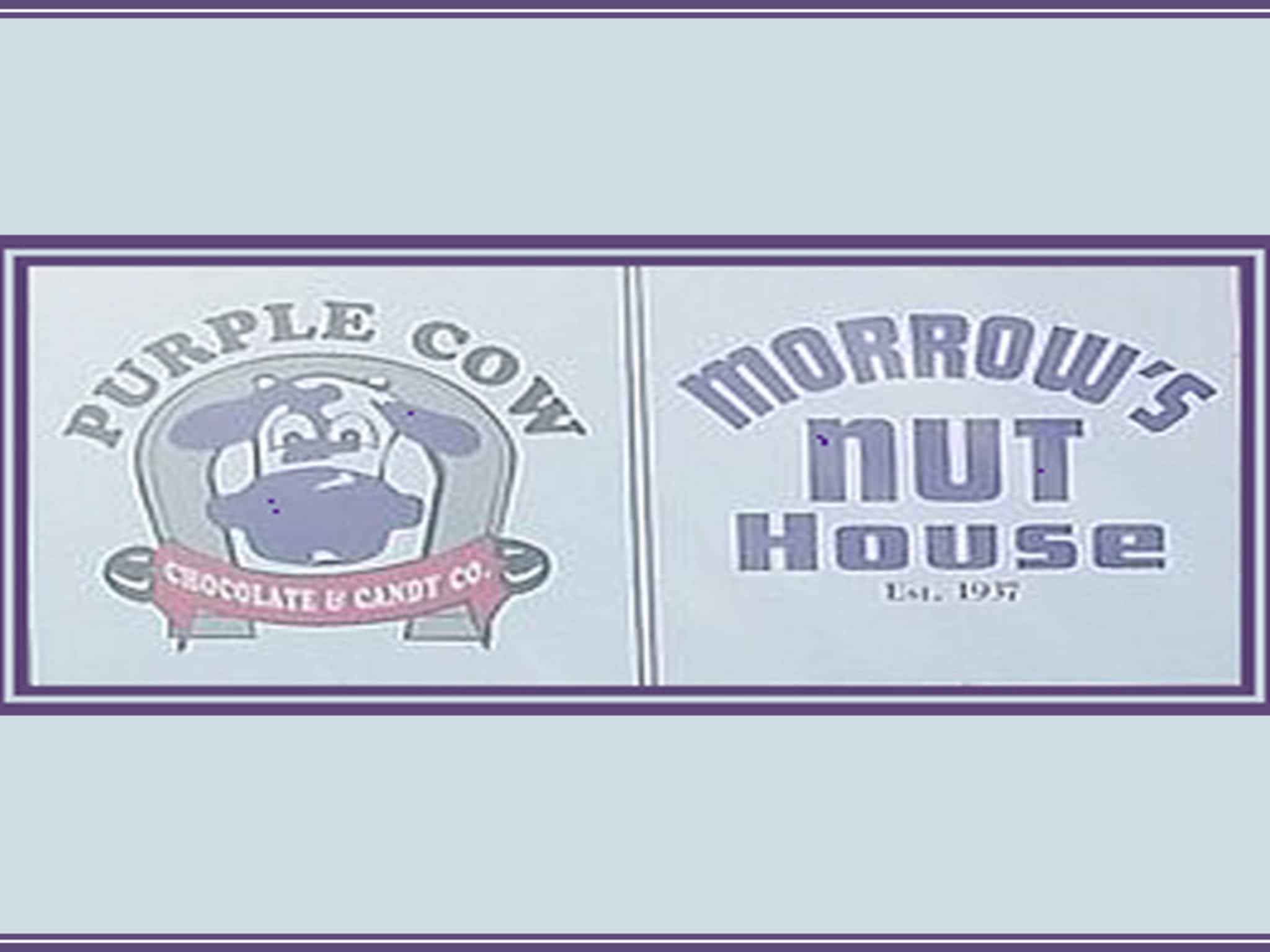 photo Purple Cow Chocolate Ice Cream and Morrow's Nut House