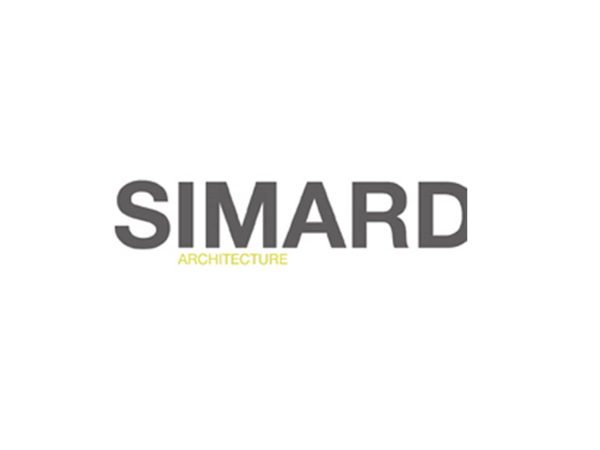 photo SIMARD Architecture
