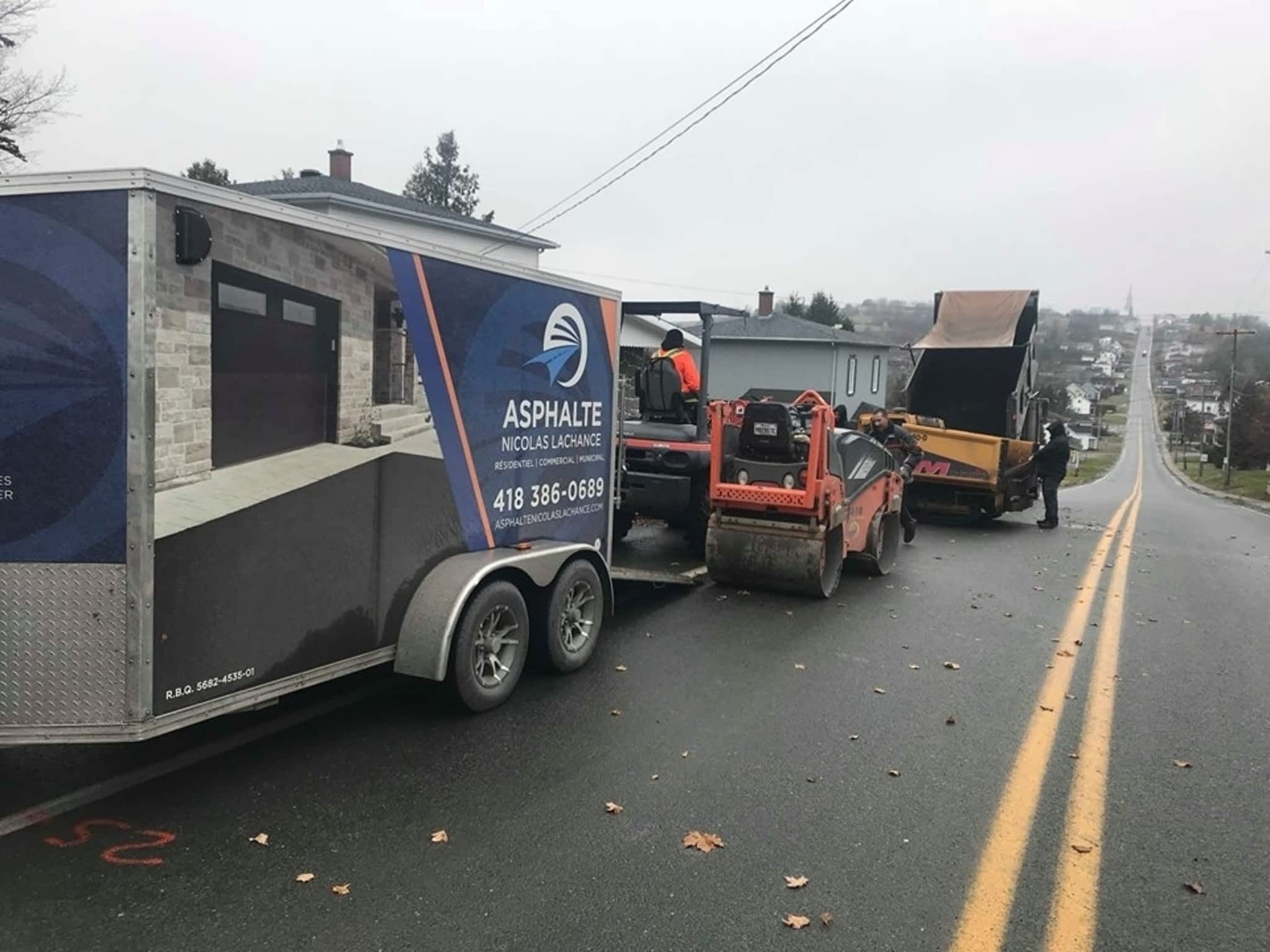 photo Asphalte Nicolas Lachance Inc
