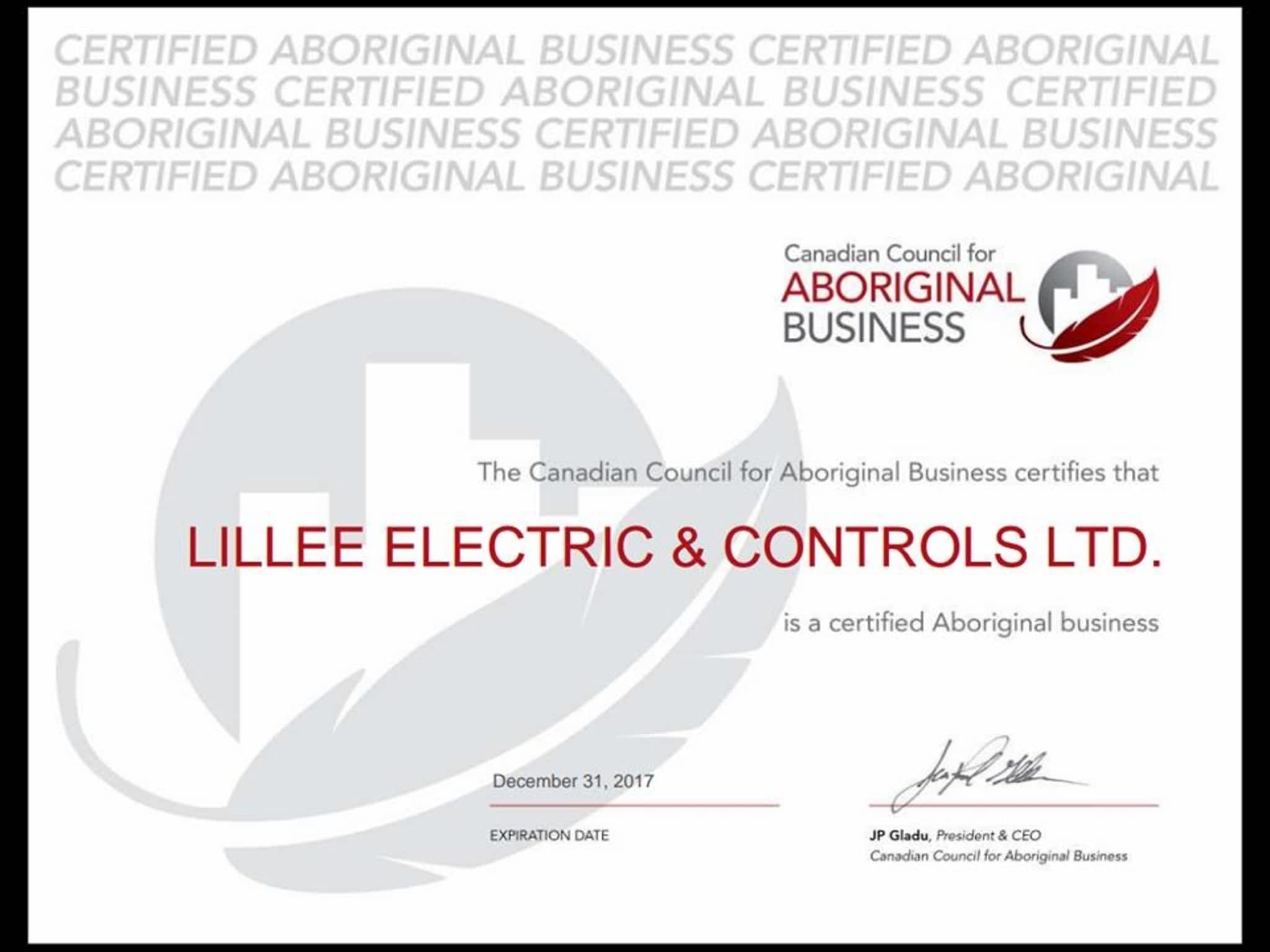 photo LILLEE ELECTRIC & CONTROLS LTD