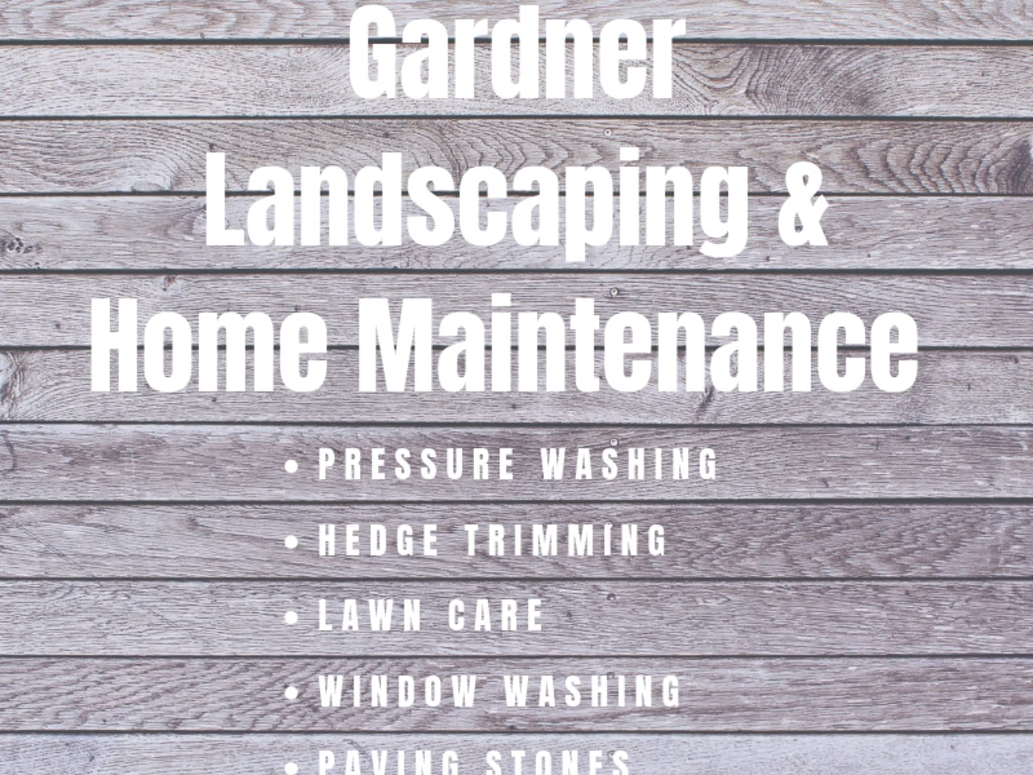 photo Gardner Landscaping & Home Maintenance