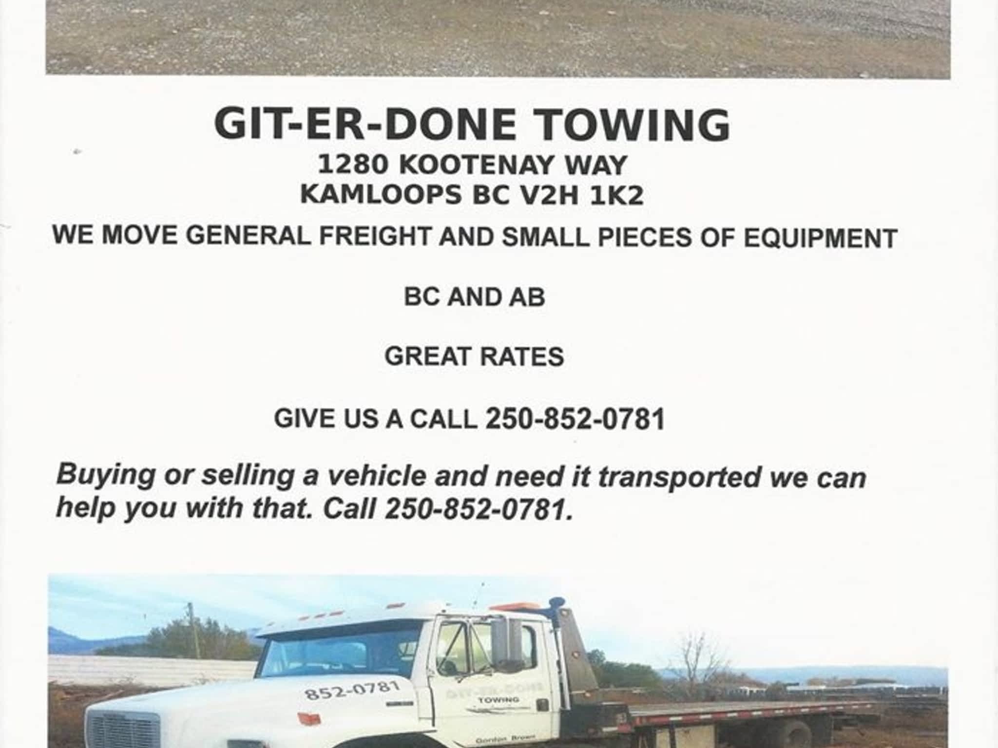 photo Git-Er-Done Towing
