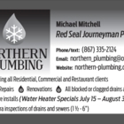 Northern Plumbing - Plombiers et entrepreneurs en plomberie