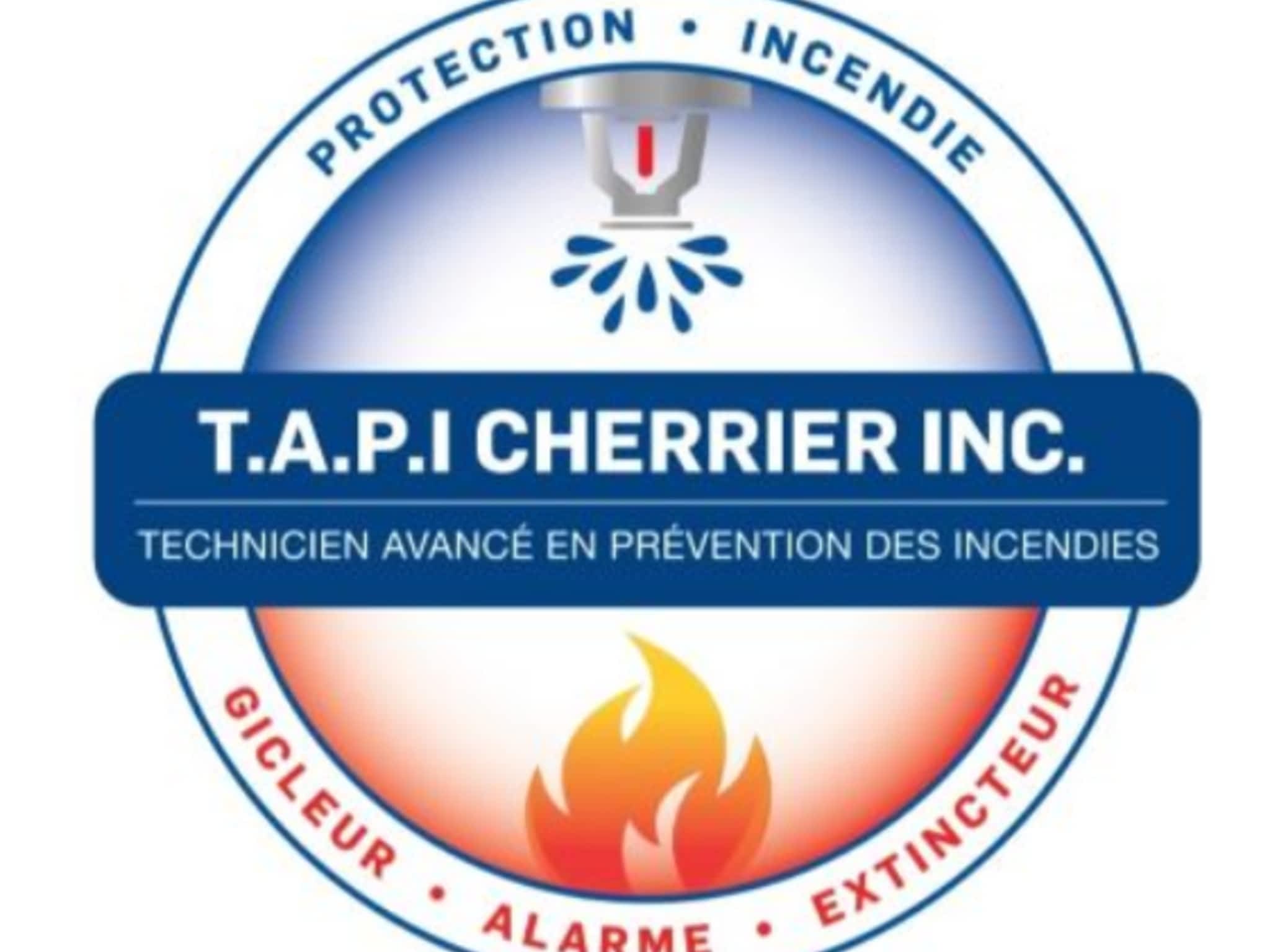 photo T A P I Cherrier Inc Division Protection Incendie