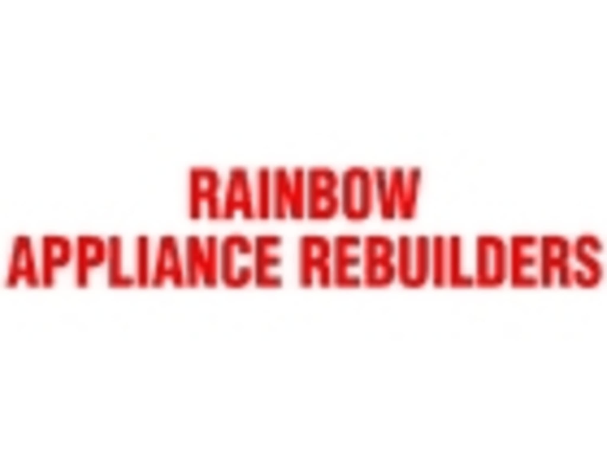 photo Rainbow Appliance Rebuilders