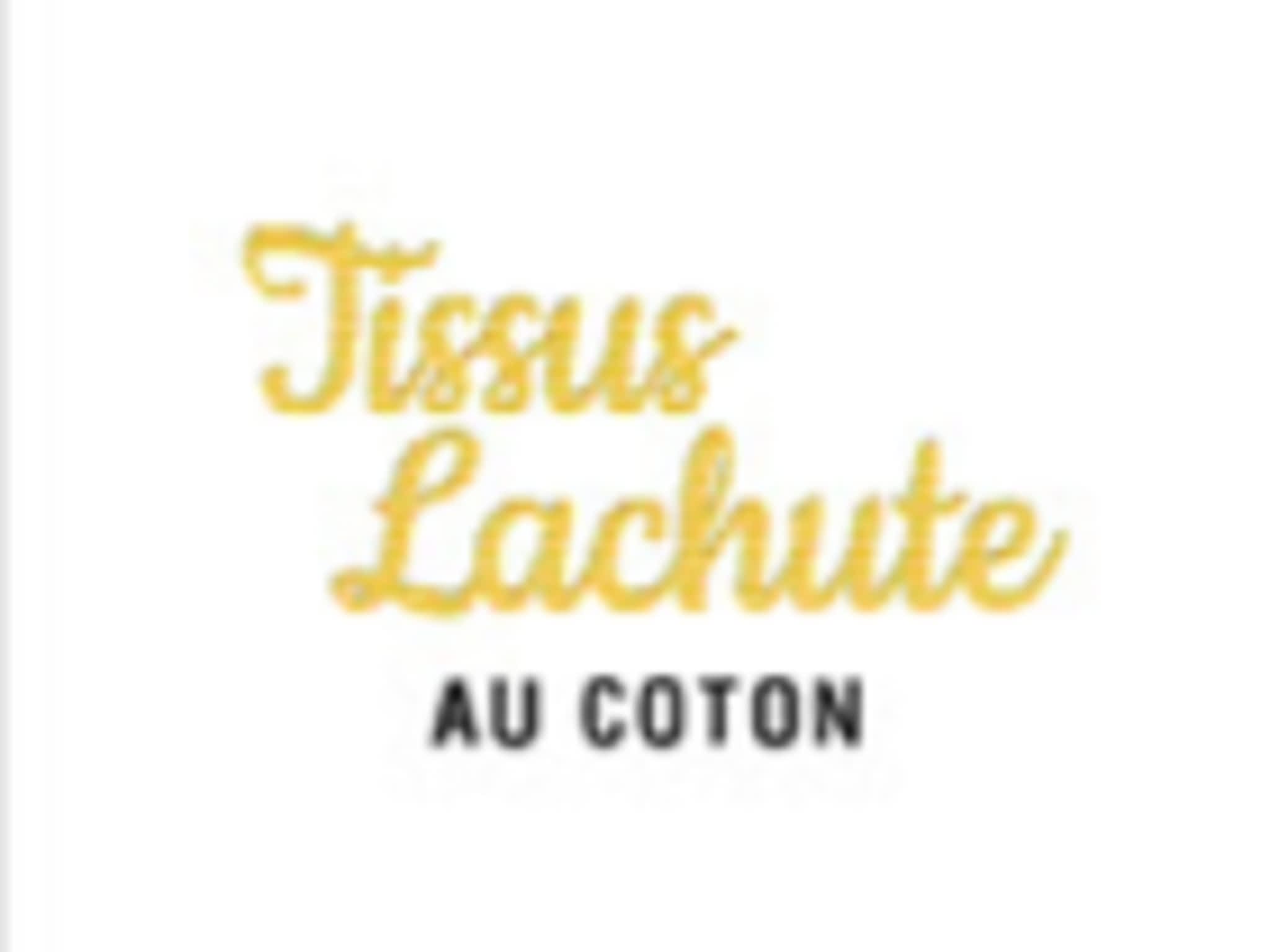 photo Tissus Lachute Au Coton