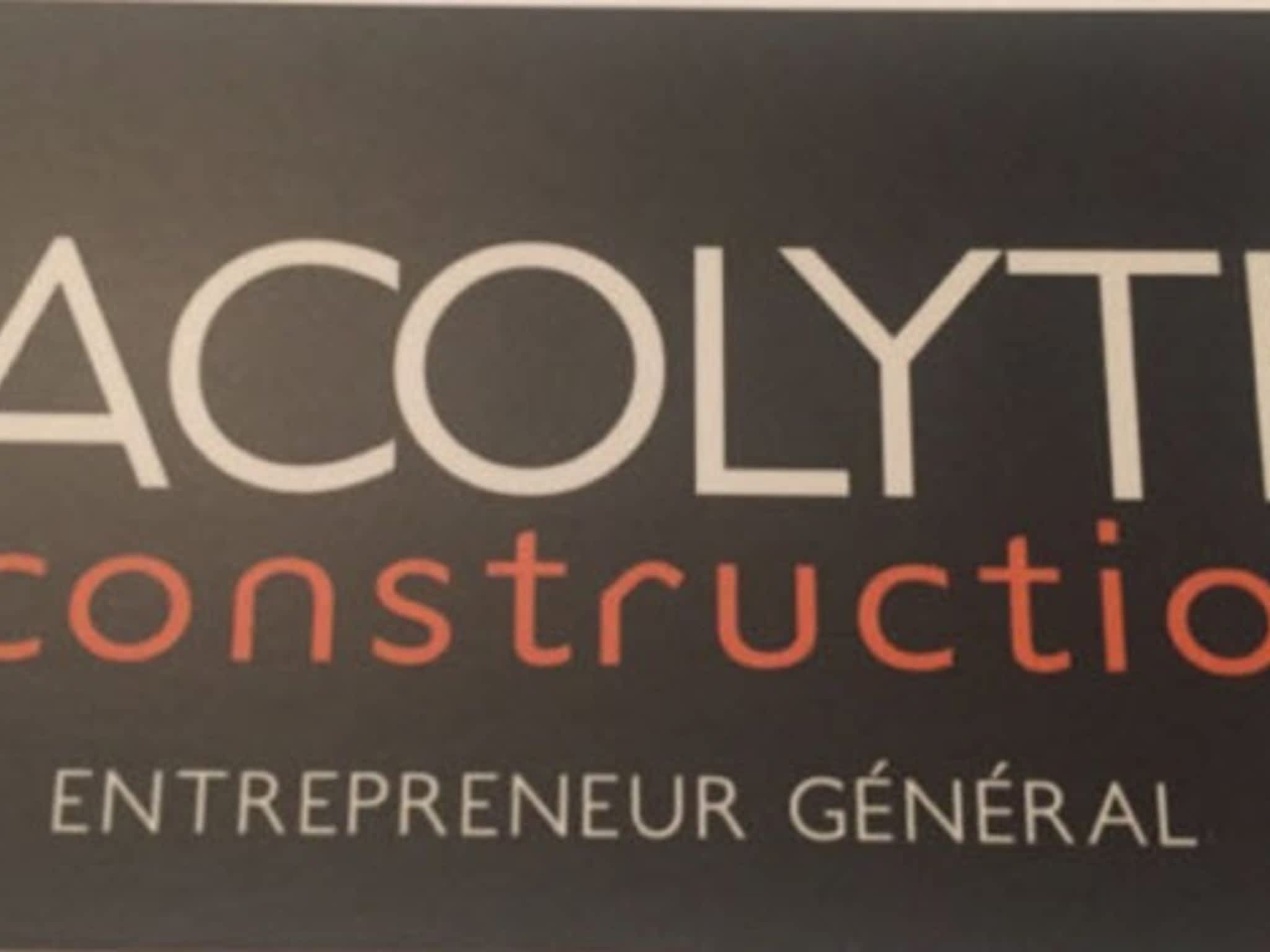 photo Acolyte Construction Inc