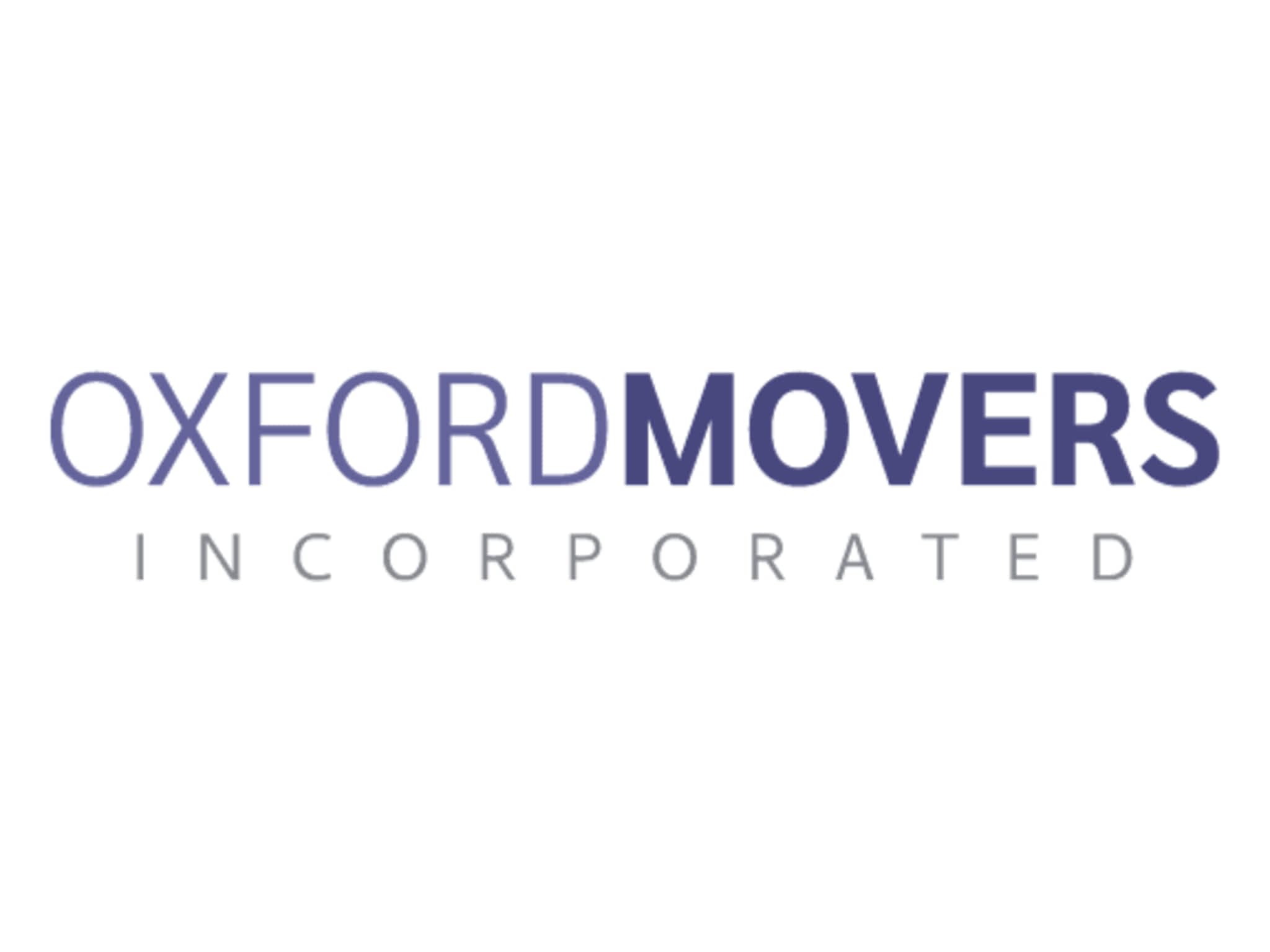 photo Oxford Movers Incorporated