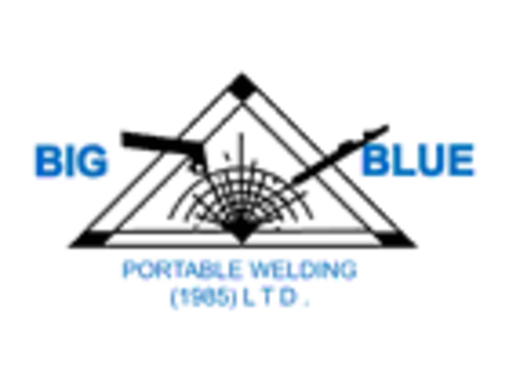 photo Big Blue Portable Welding (1985) Ltd