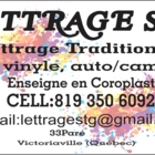 Lettrage STG - Sign Lettering