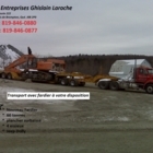 Excavation Ghislain Laroche - Entrepreneurs en excavation