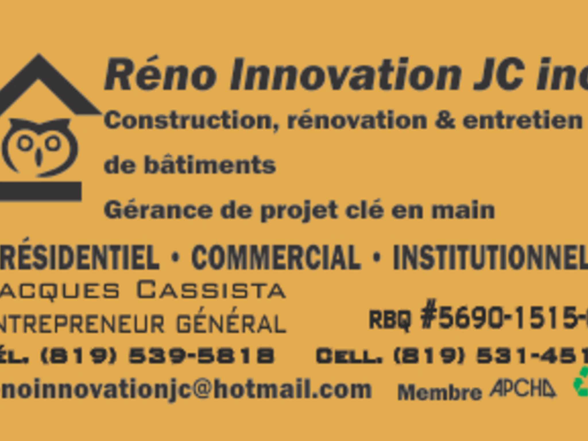 photo Réno Innovation JC Inc