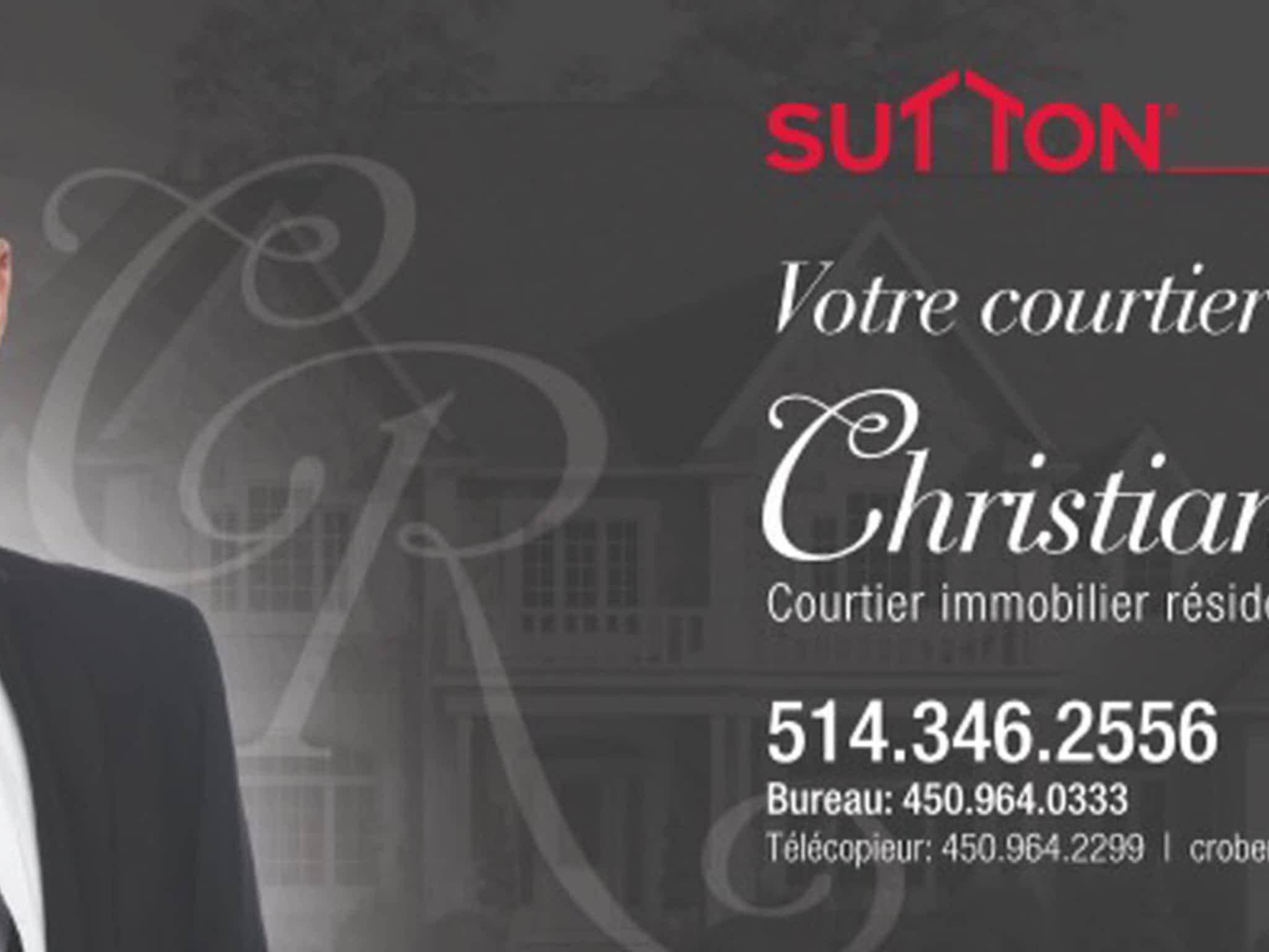 photo Christian Roberge Courtier Immobilier