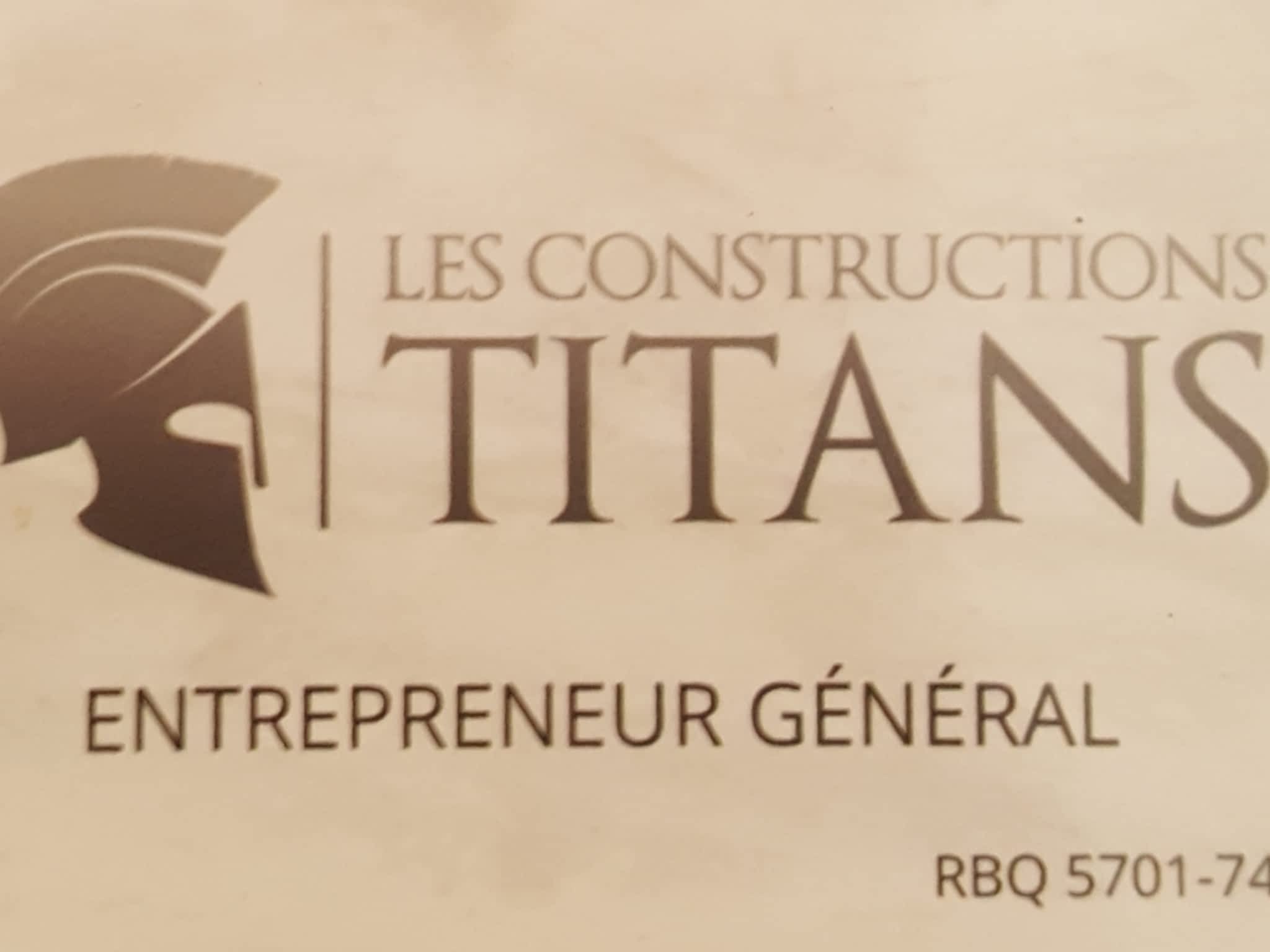photo Les Constructions Titans