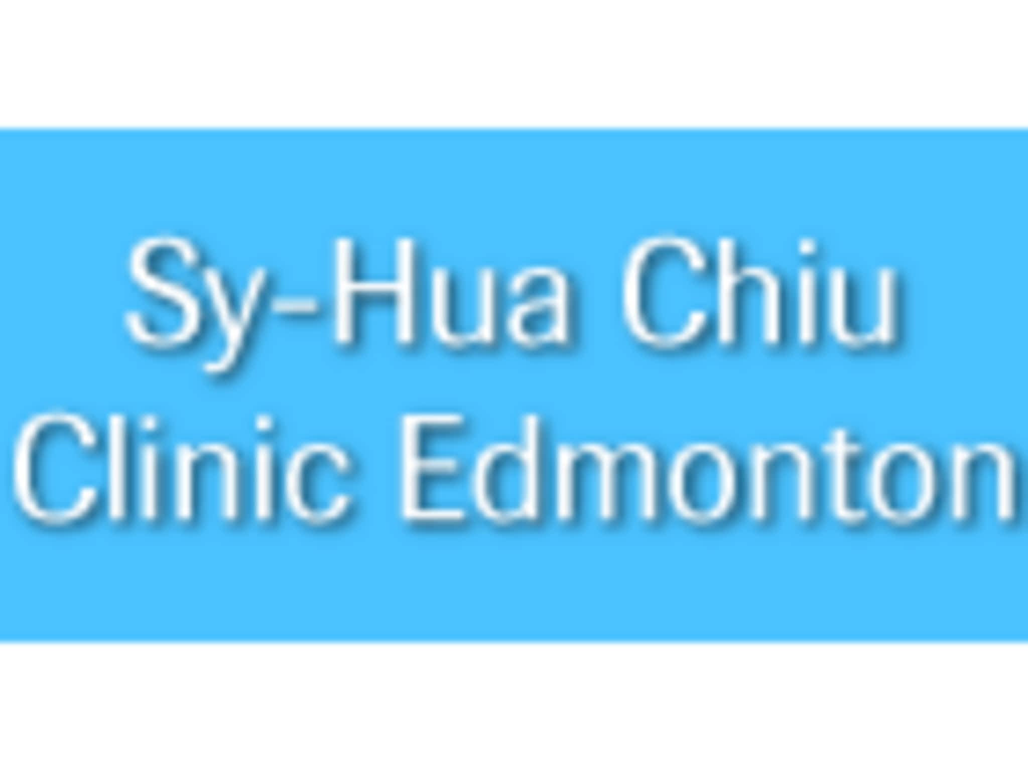 photo Sy-Hua Chiu Clinic Edmonton