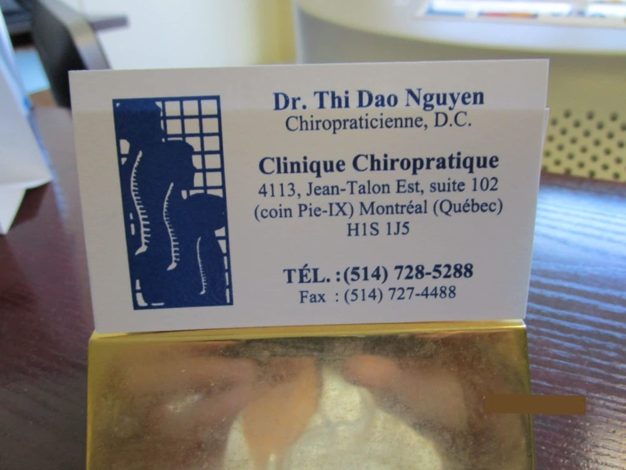 photo Clinique Chiropratique Dre Thi Dao Nguyen