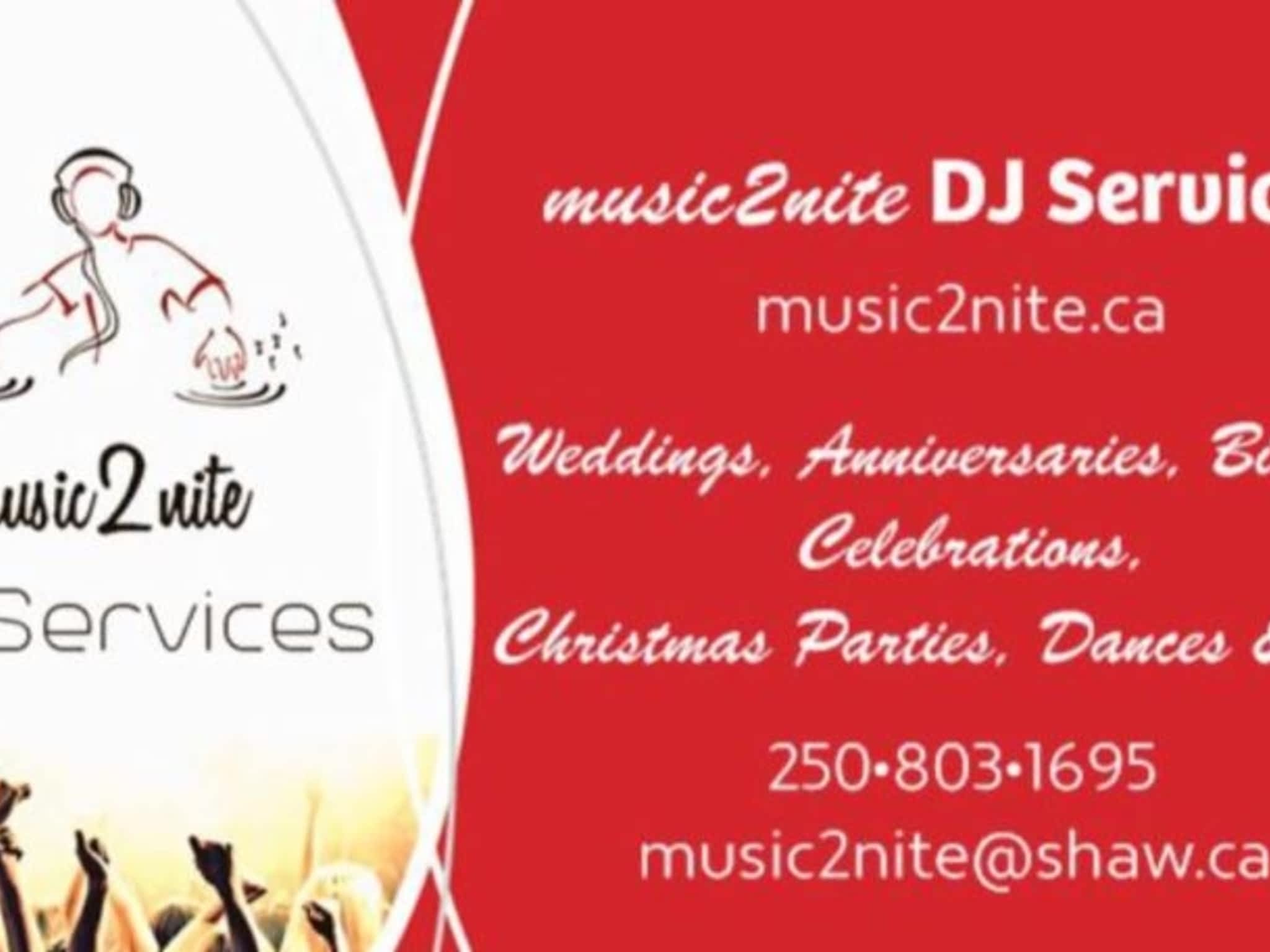 photo Music2nite DJ Services