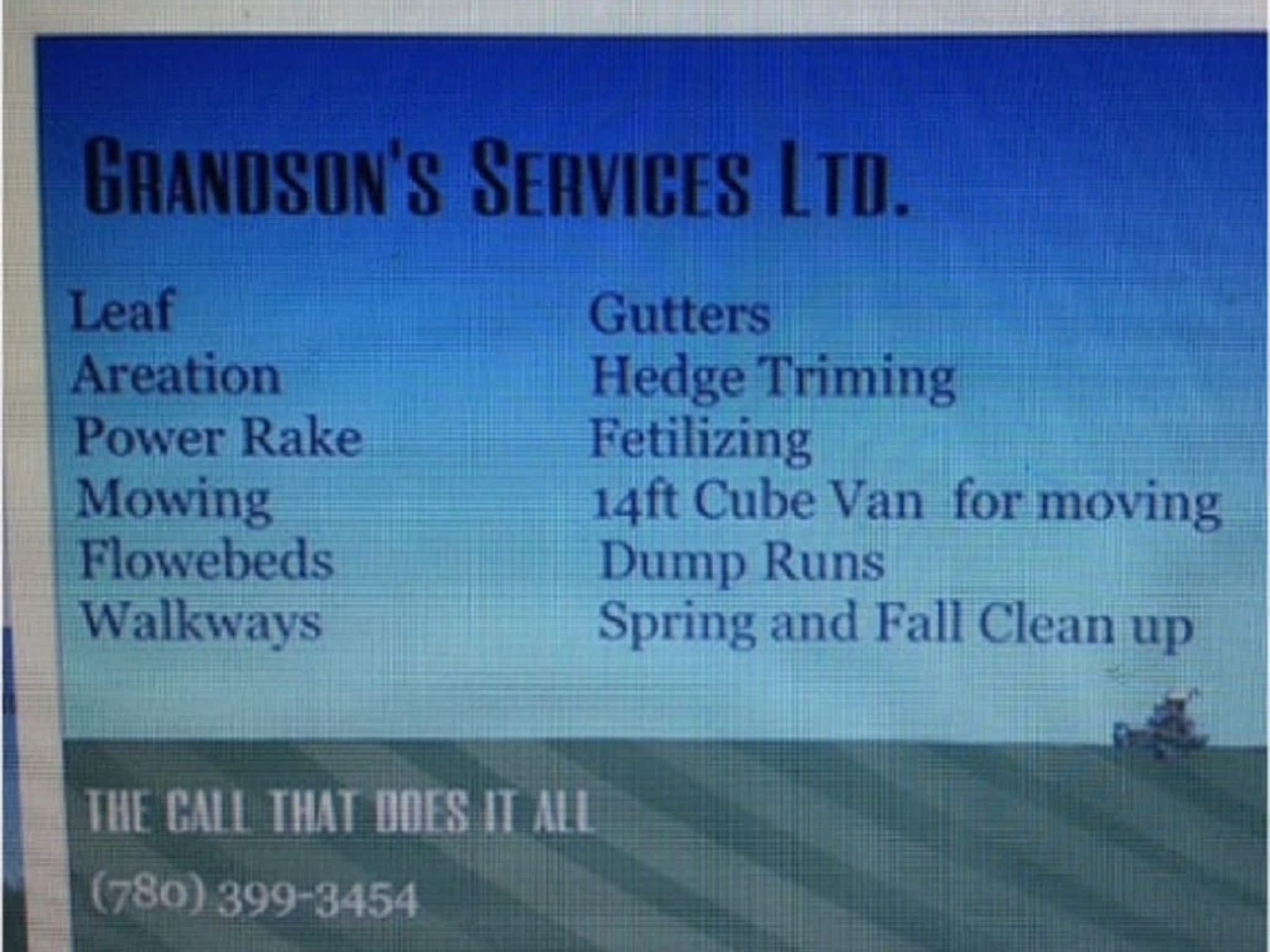 photo Grandson's Services Ltd