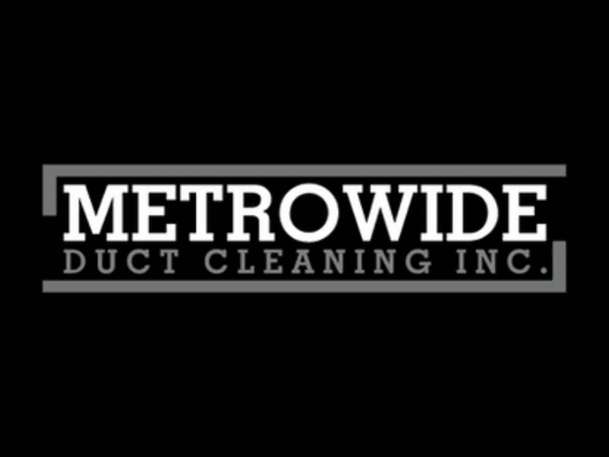 photo Metrowide Duct cleaning