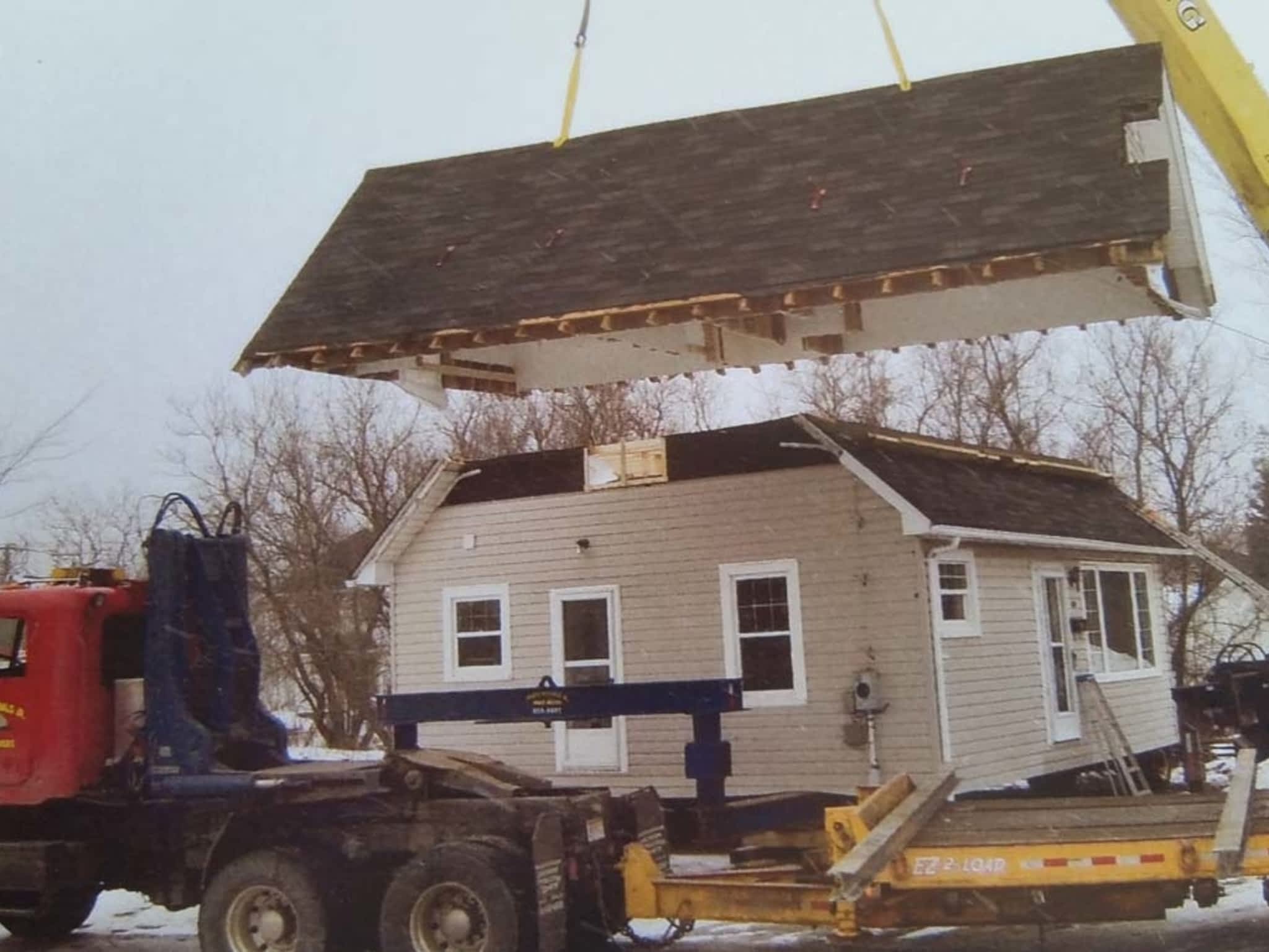 photo Joseph McDonald Jr House Moving & Construction Ltd