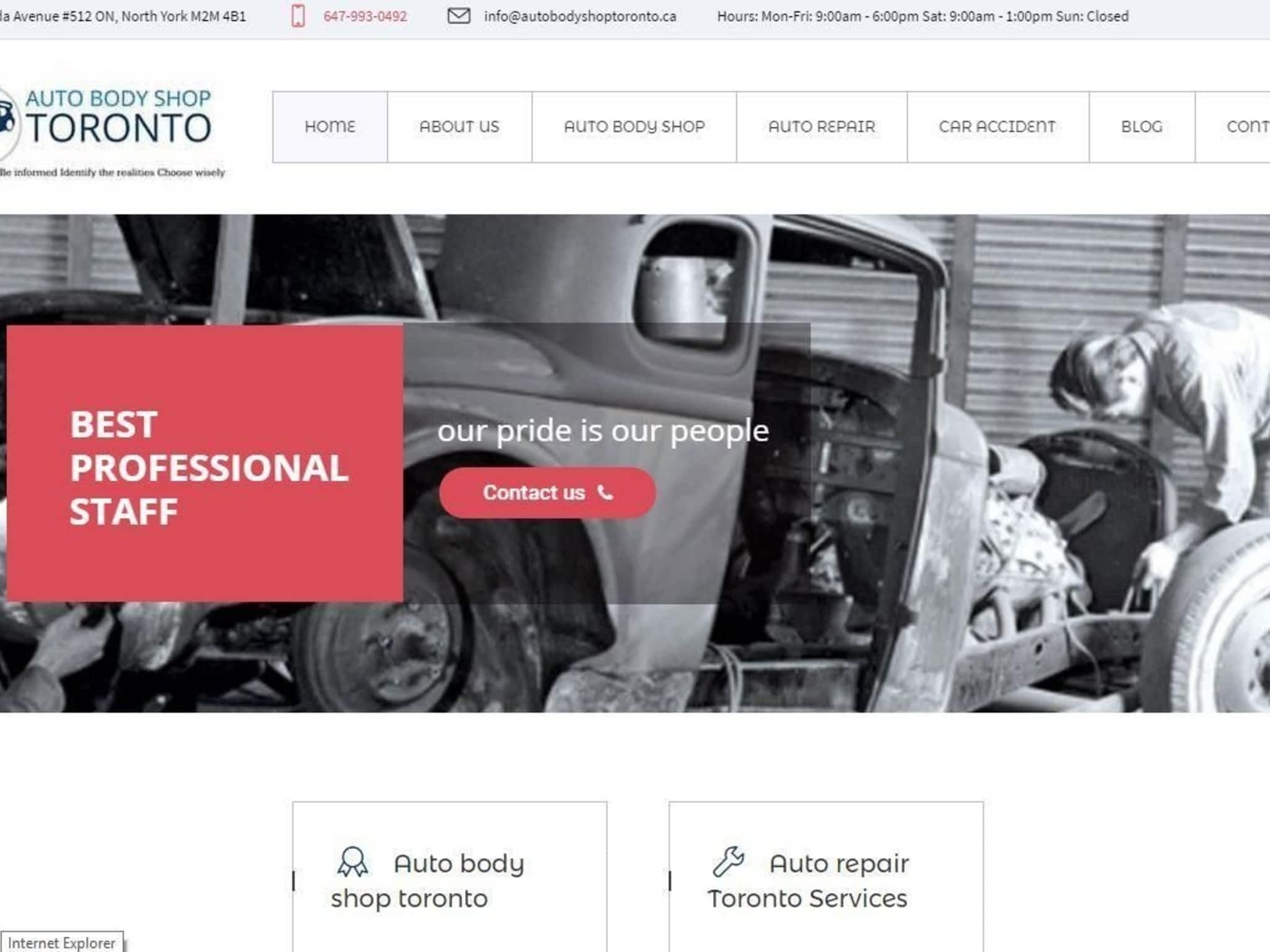 photo Auto Body Shop Toronto