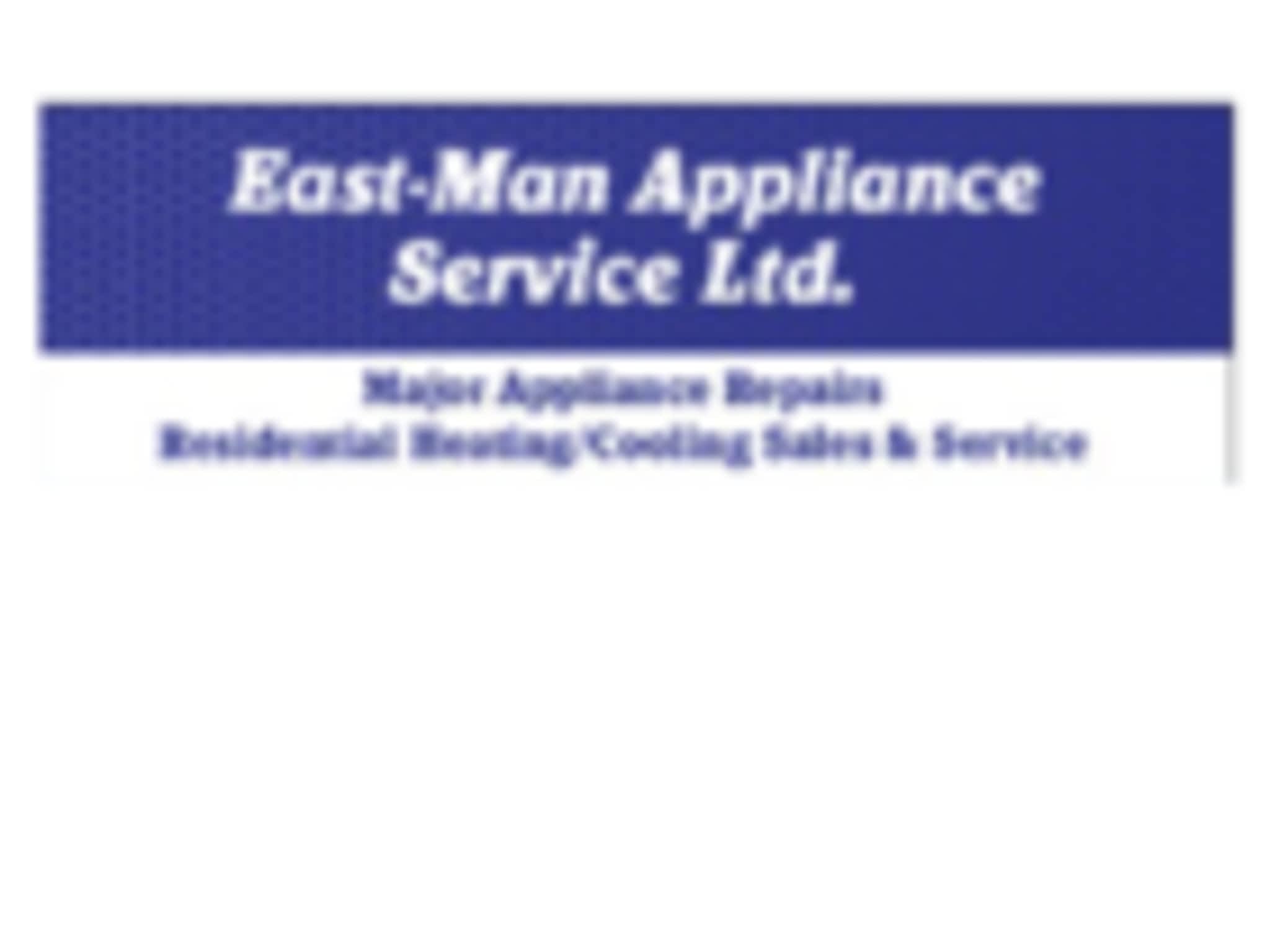 photo East-Man Appliance Service Ltd.