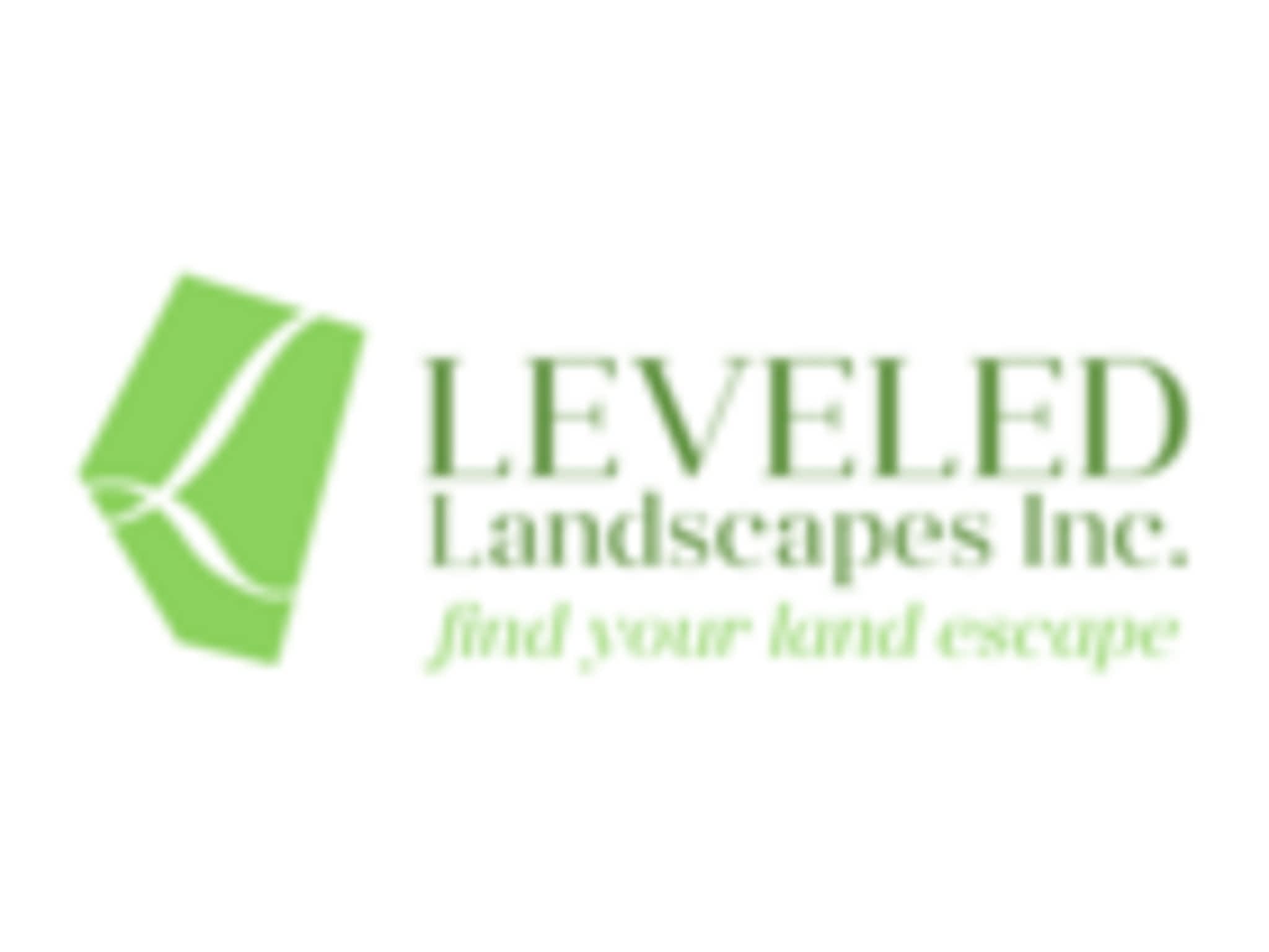 photo Leveled Landscapes Inc.