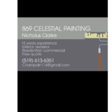 869 Celestial Painting - Peintres