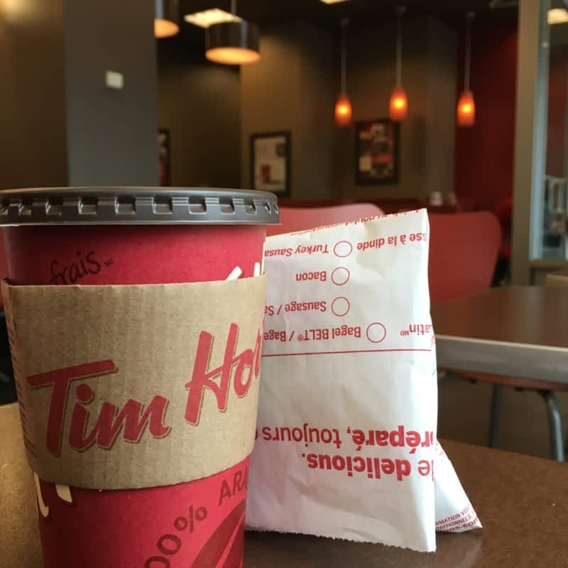 Tim Hortons, 1508 Rue de Bleury in Montréal - Restaurant menu and reviews