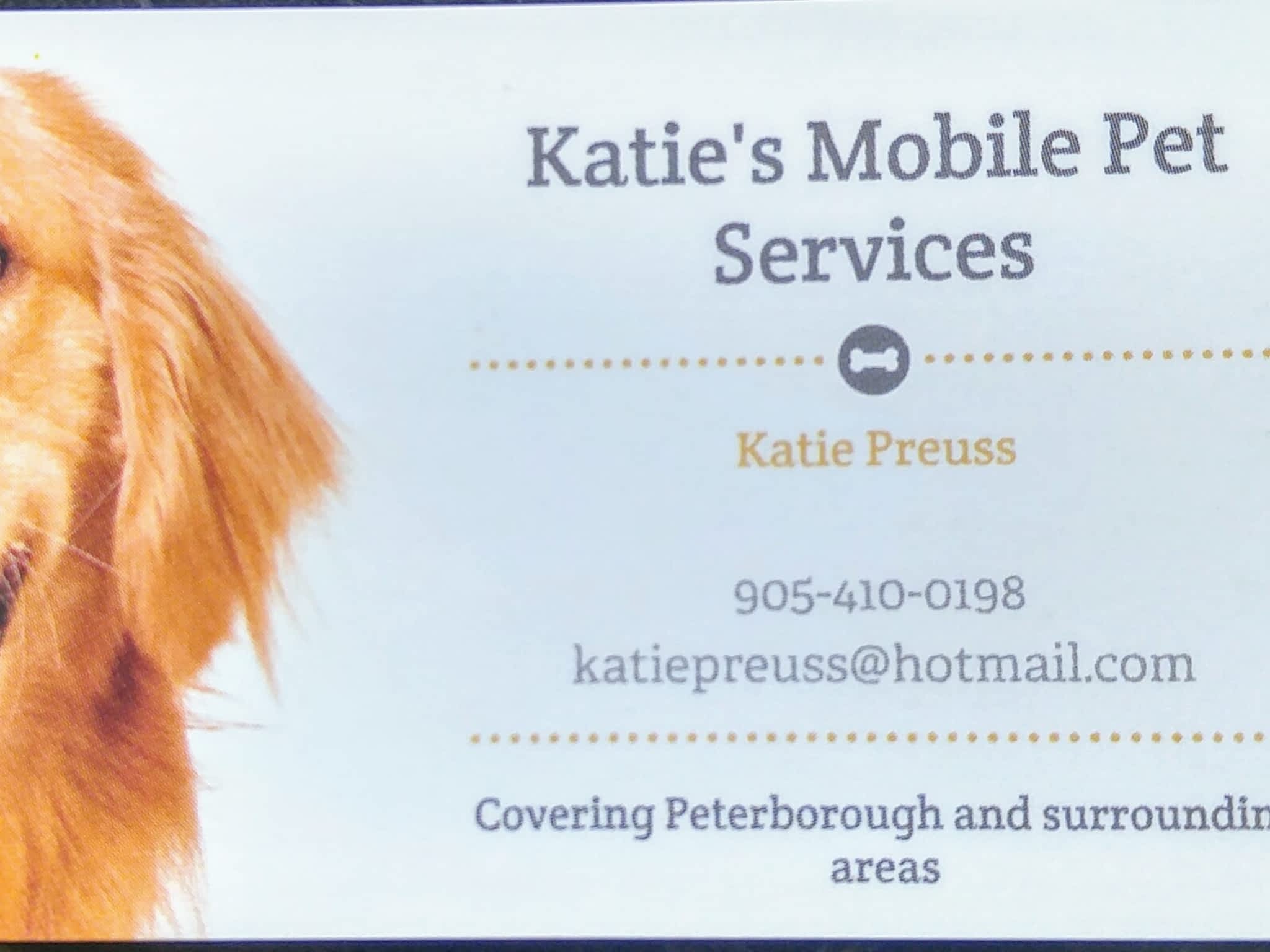 photo Katie's Mobile Pet Services