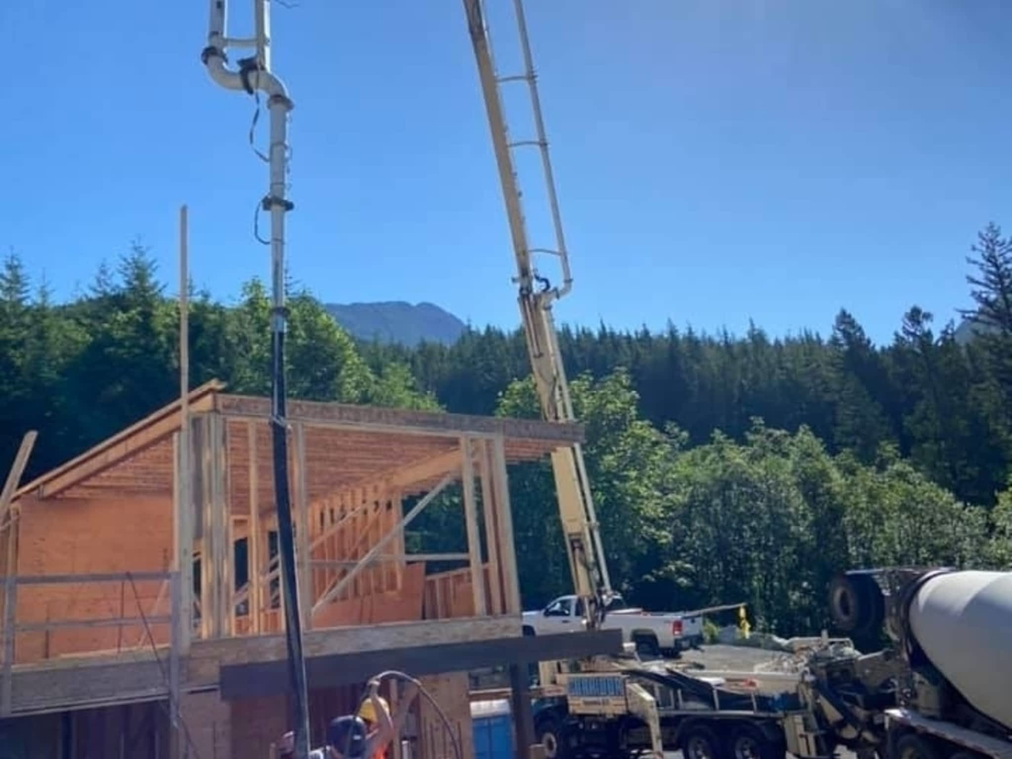 photo Corridor Concrete Pumping