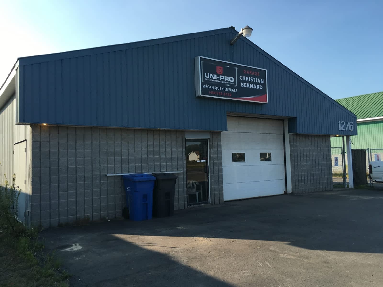 Garage Christian Bernard Horaire d'ouverture 1276A, ch des