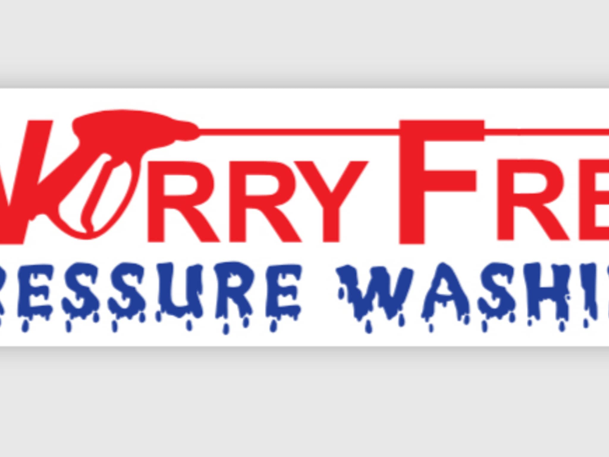photo Worry Free Pressure Washing