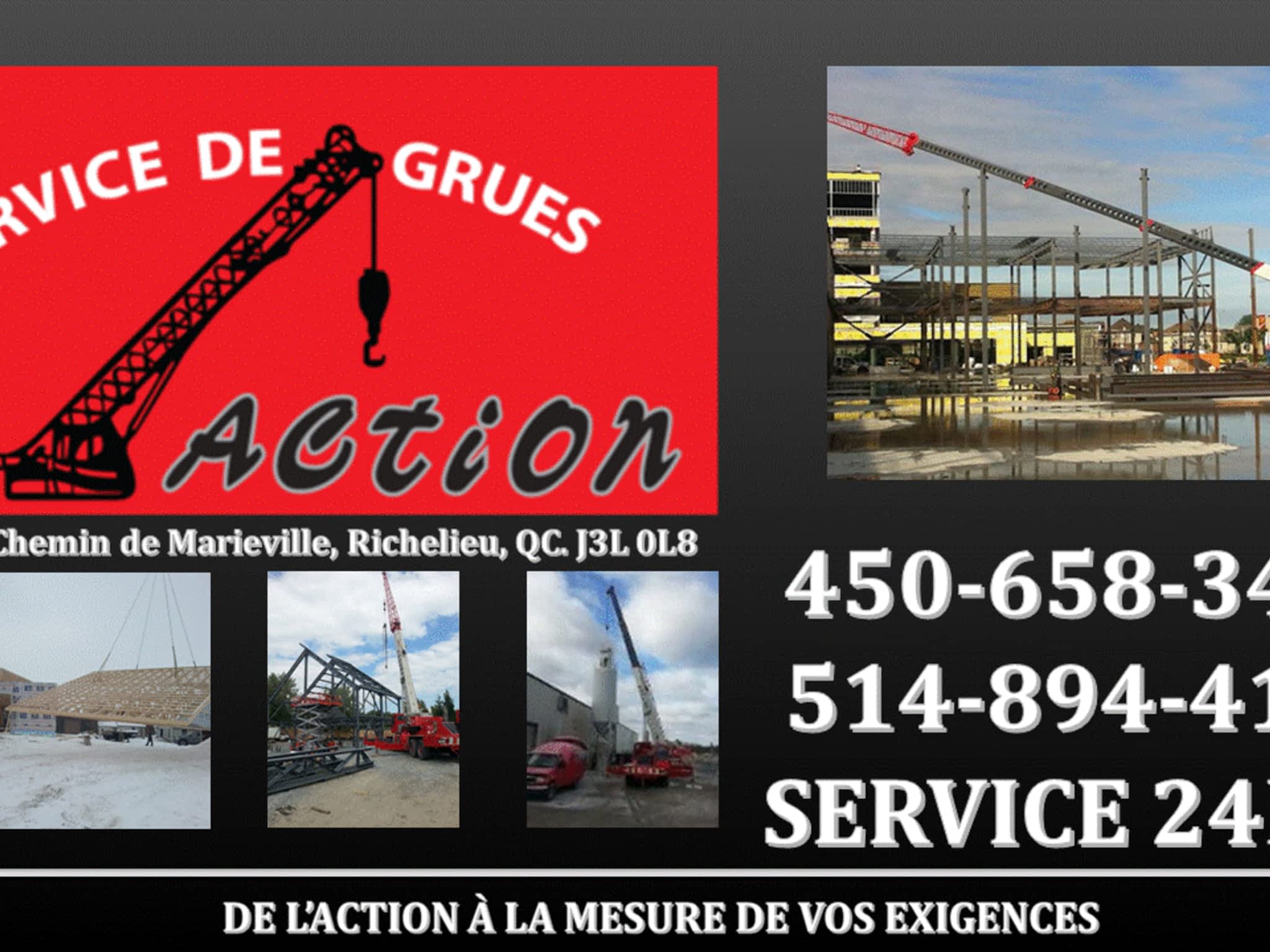 photo Action Service De Grues Inc