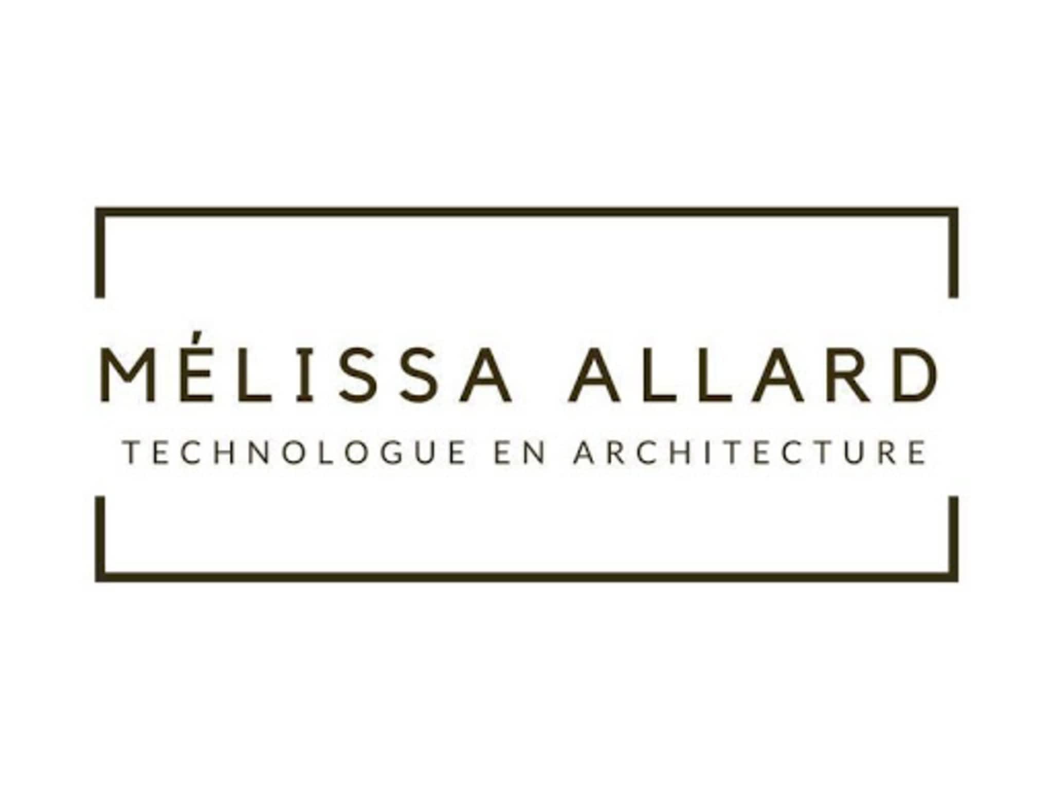 photo Mélissa Allard Technologue en Architecture