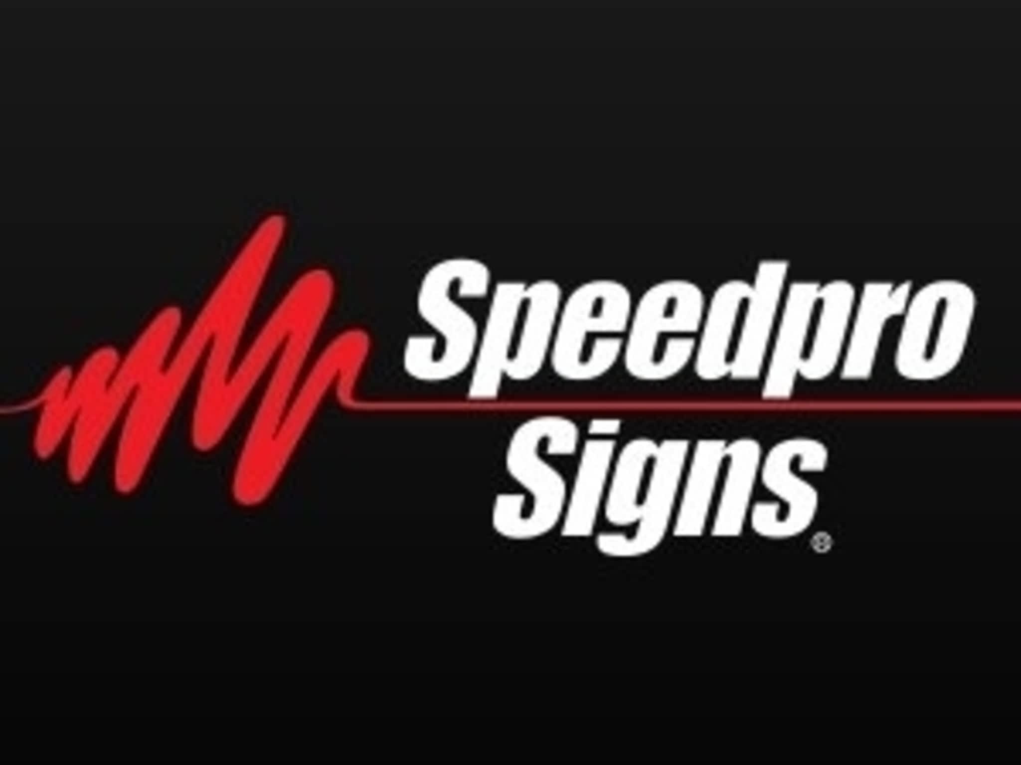 photo Speedpro Signs