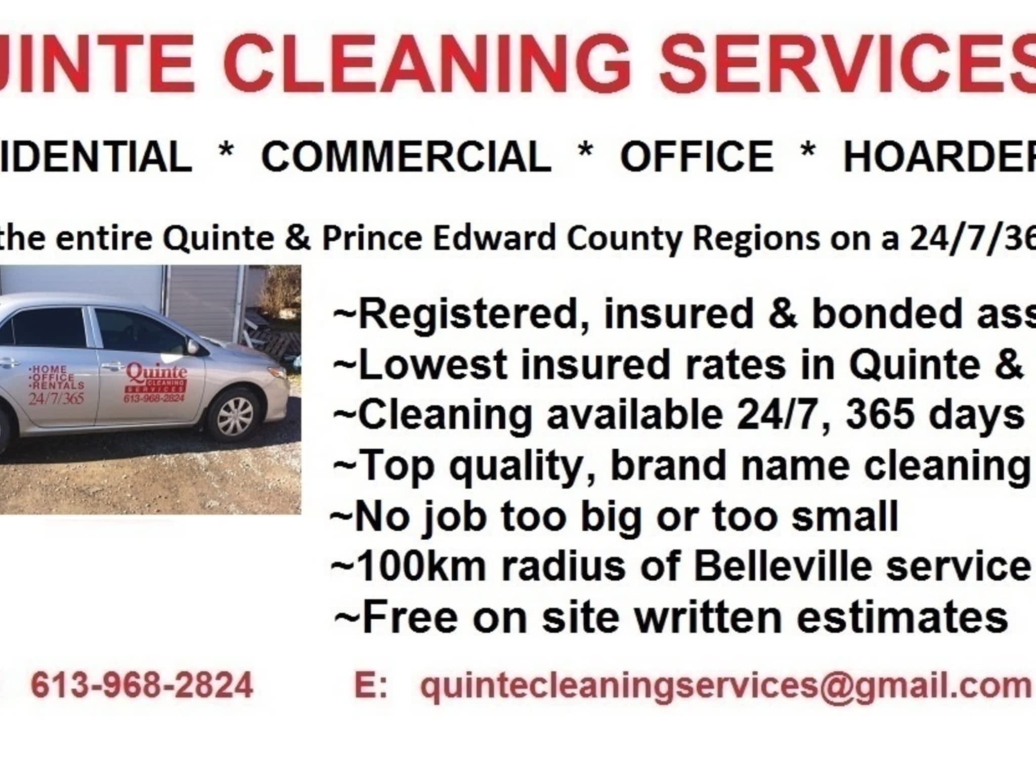 photo Quinte Cleaning Services