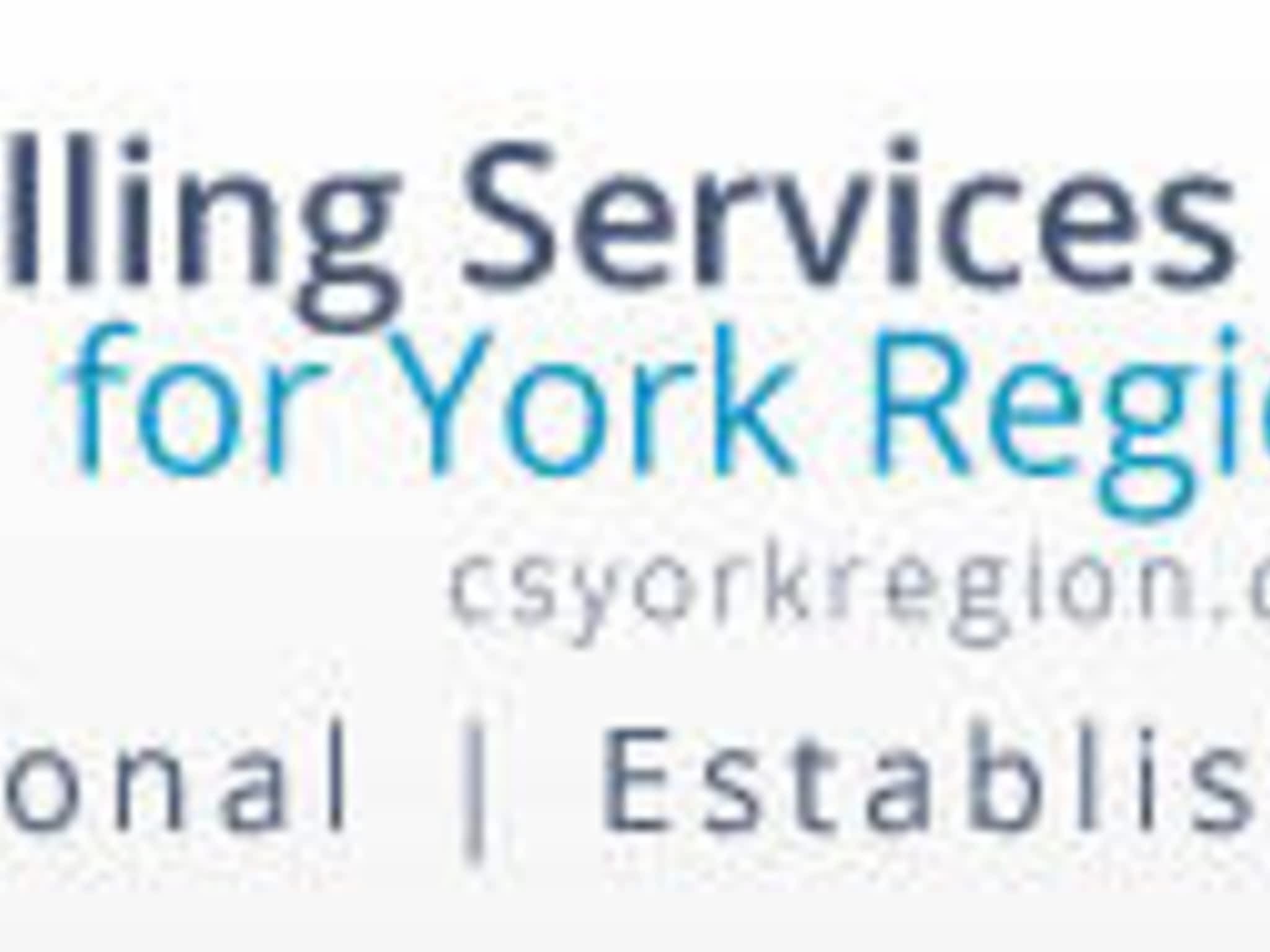 photo Counselling Services for York Region