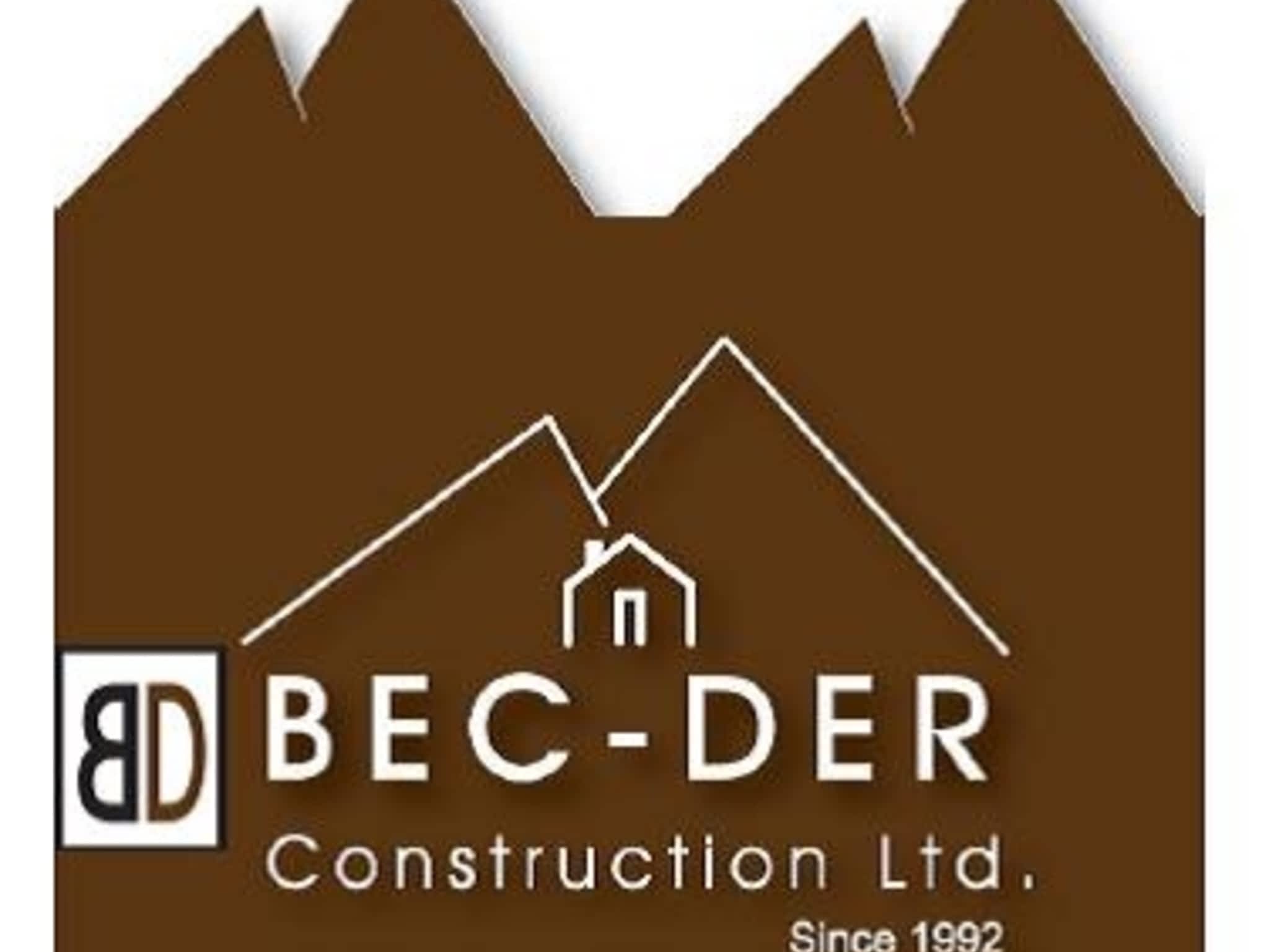 photo Bec-Der Construction Ltd